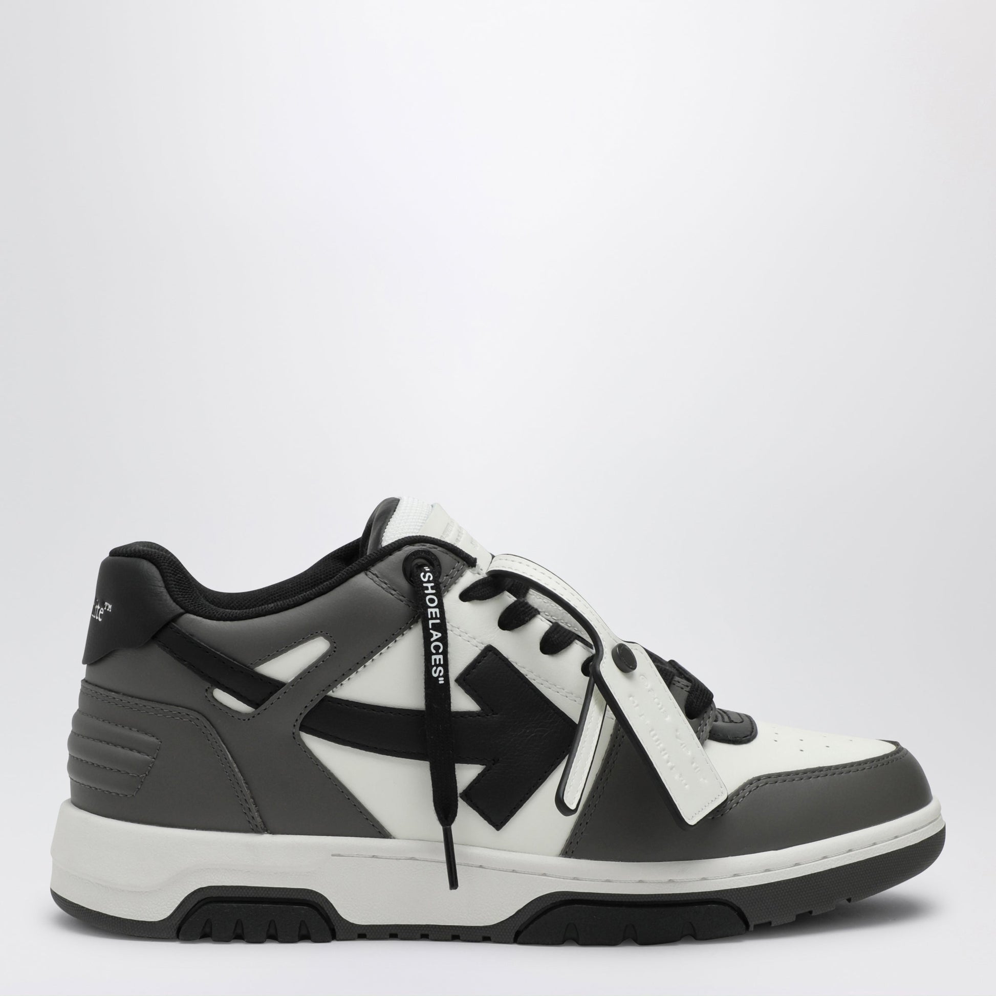 Off-White Out Of Office Sneakers In Dark Grey/White/Black Men OFF-WHITE