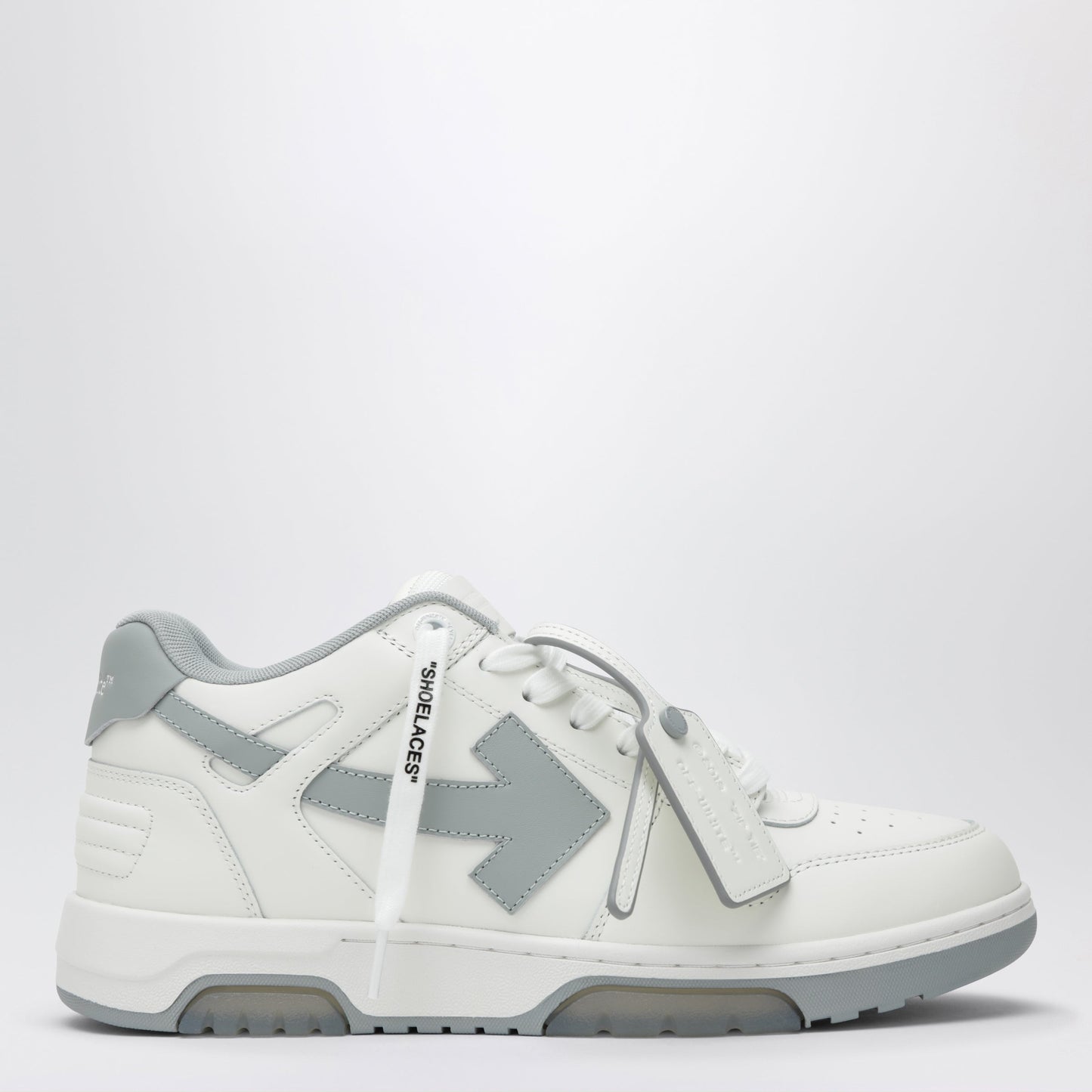 Off-White Out Of Office Sneakers In White/Grey Men OFF-WHITE