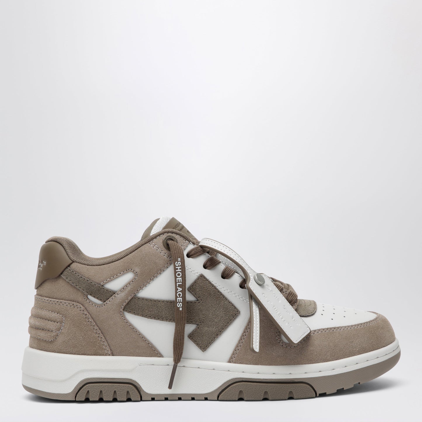 Off-White Out Of Office Sneakers Rhodium / Light Brown Men OFF-WHITE