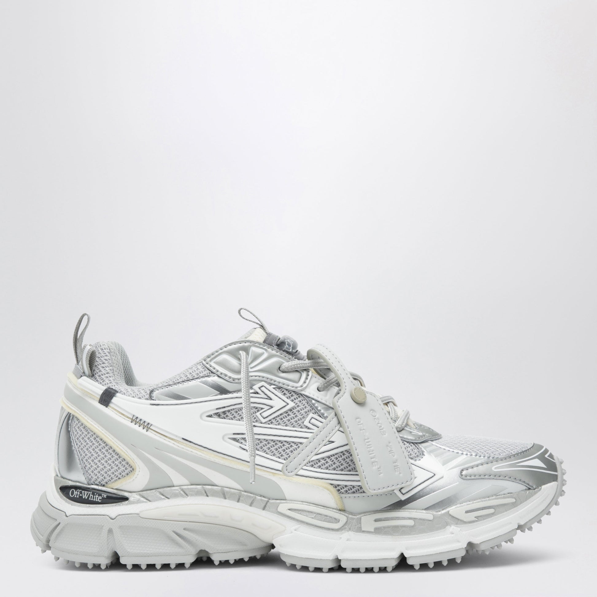 Off-White Be Right Back Grey/Silver Sneakers Men OFF-WHITE