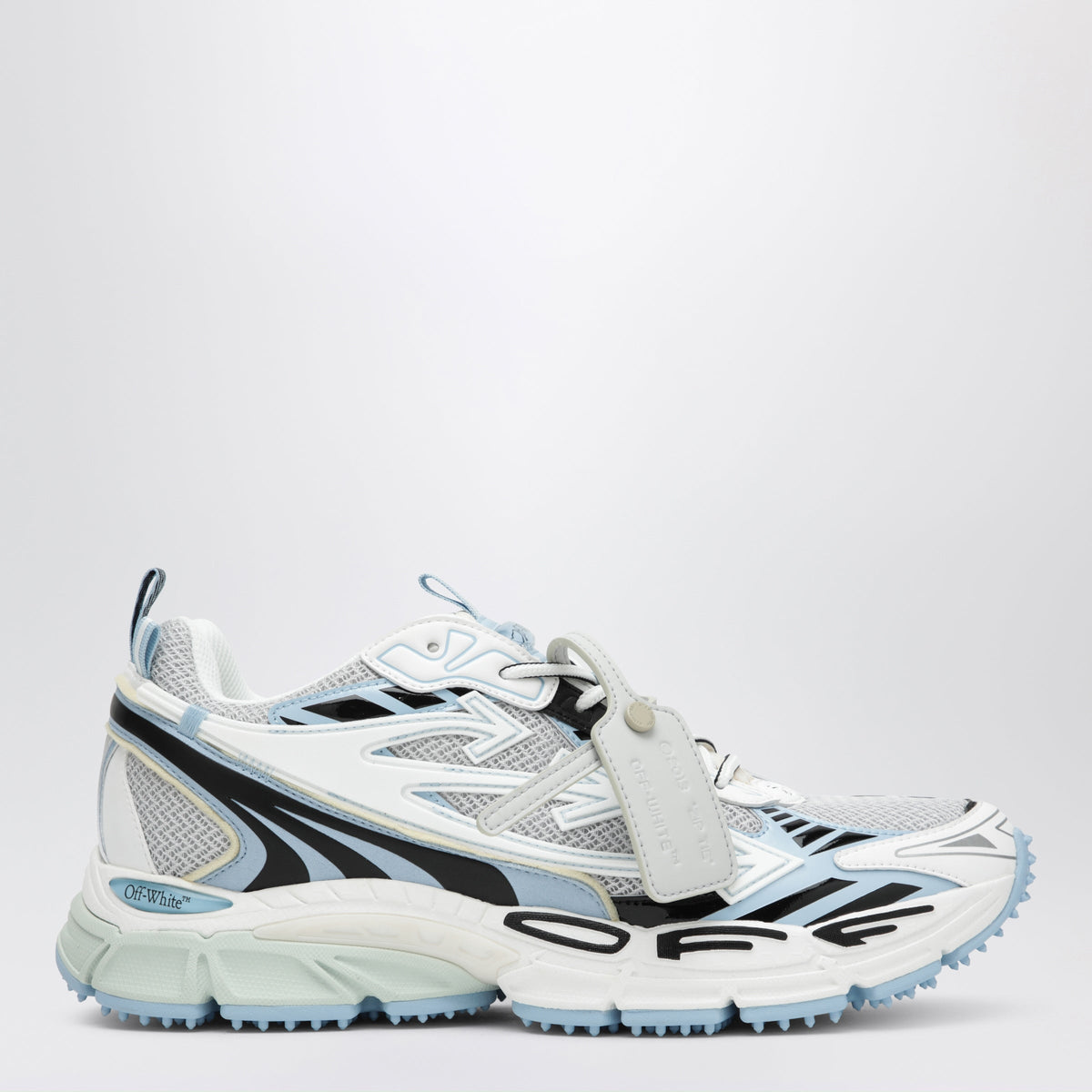 Off-White White/Light Blue Be Right Back Sneakers Men OFF-WHITE