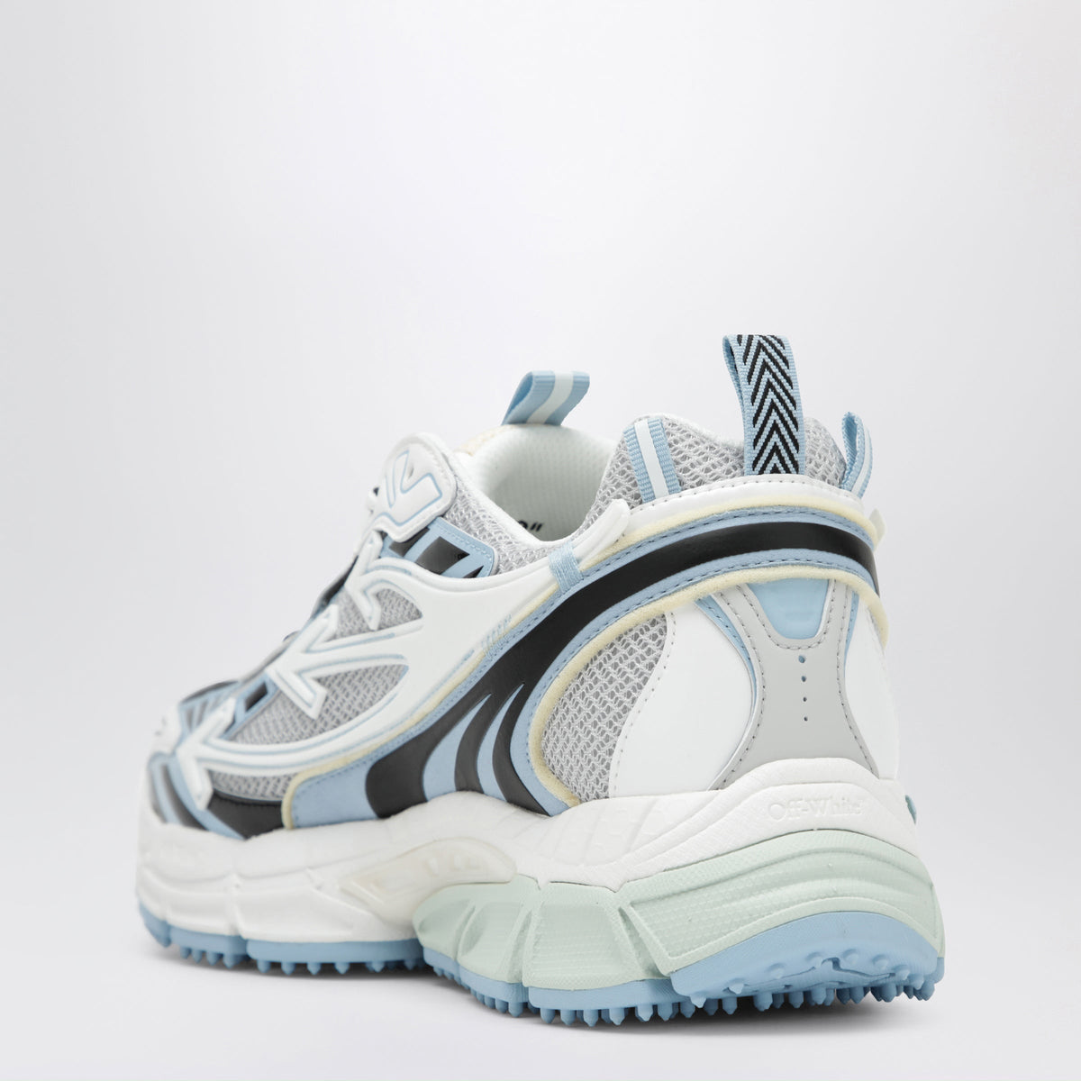 Off-White White/Light Blue Be Right Back Sneakers Men OFF-WHITE