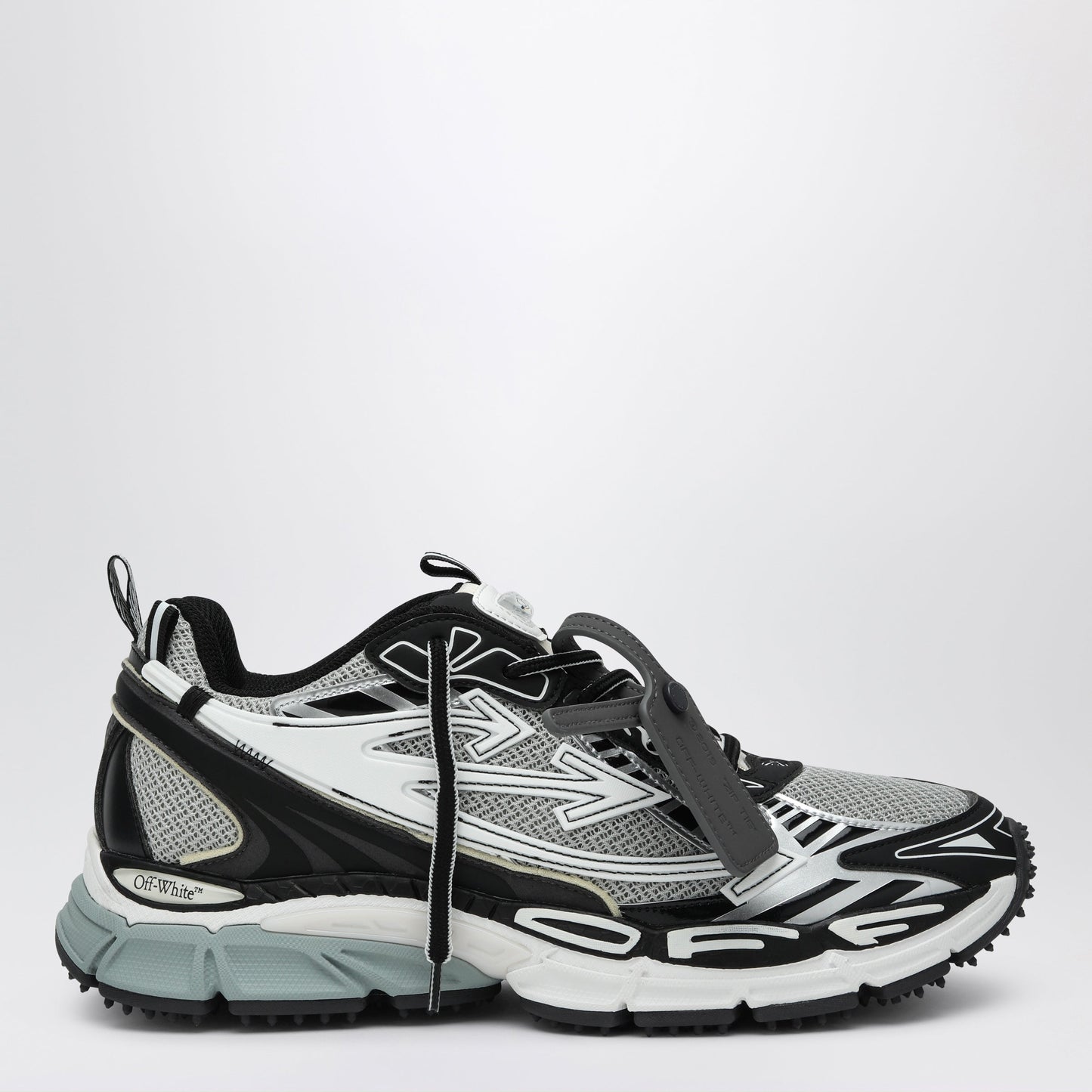 Off-White Sneakers Be Right Back Light Gray/Black Men OFF-WHITE