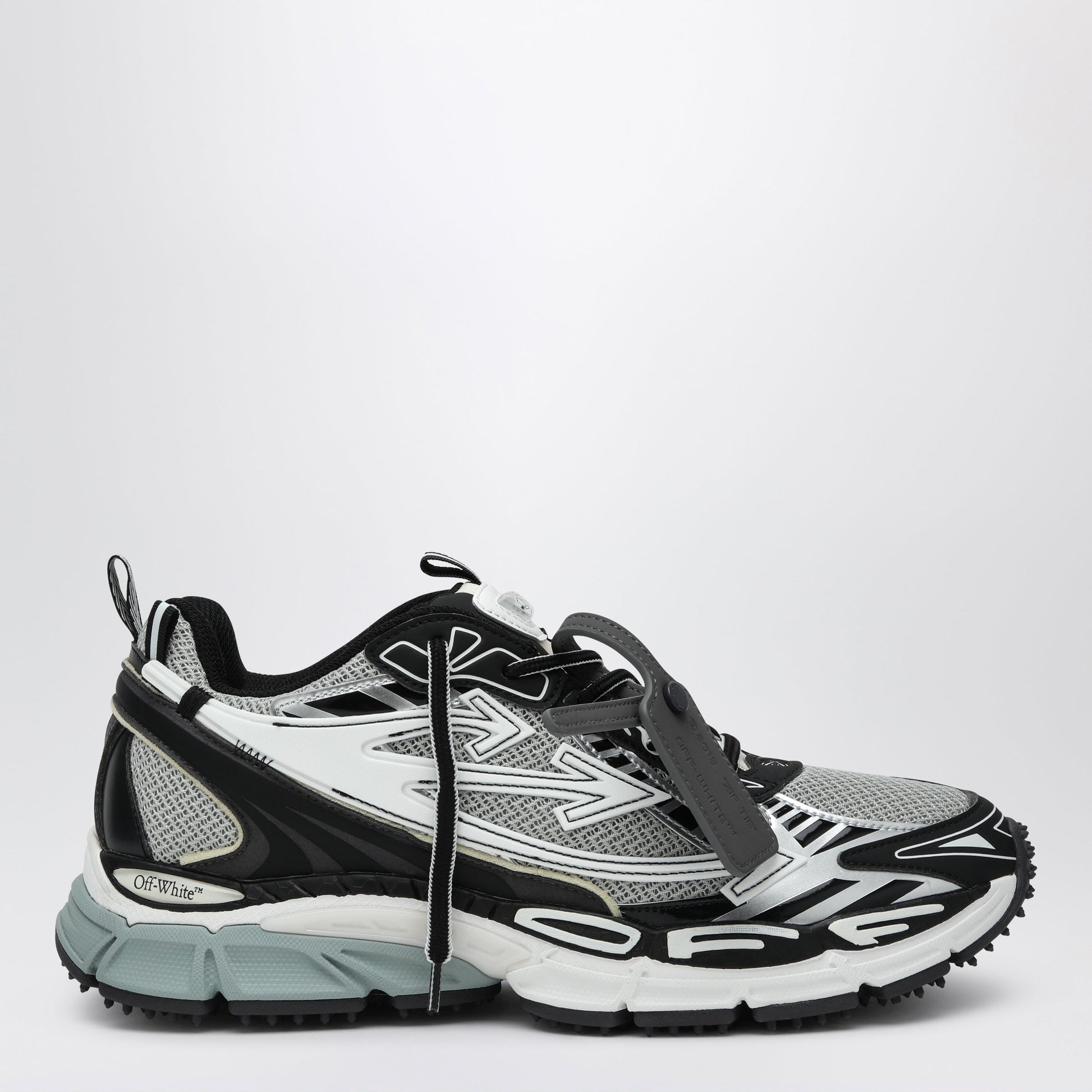 Off-White Sneakers Be Right Back Light Gray/Black Men OFF-WHITE