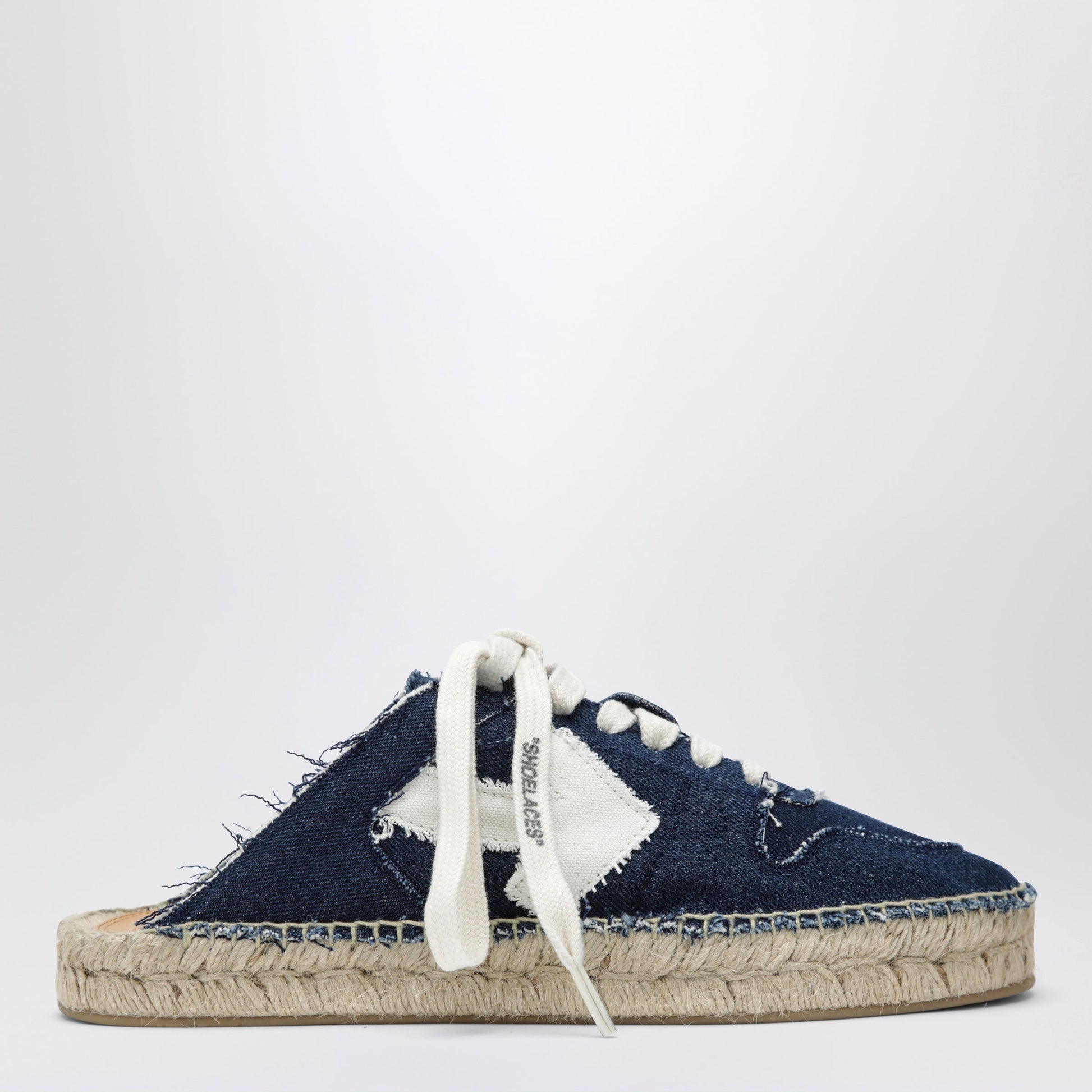 Off-White Dark Blue/White Arrow Espadrilles Men OFF-WHITE