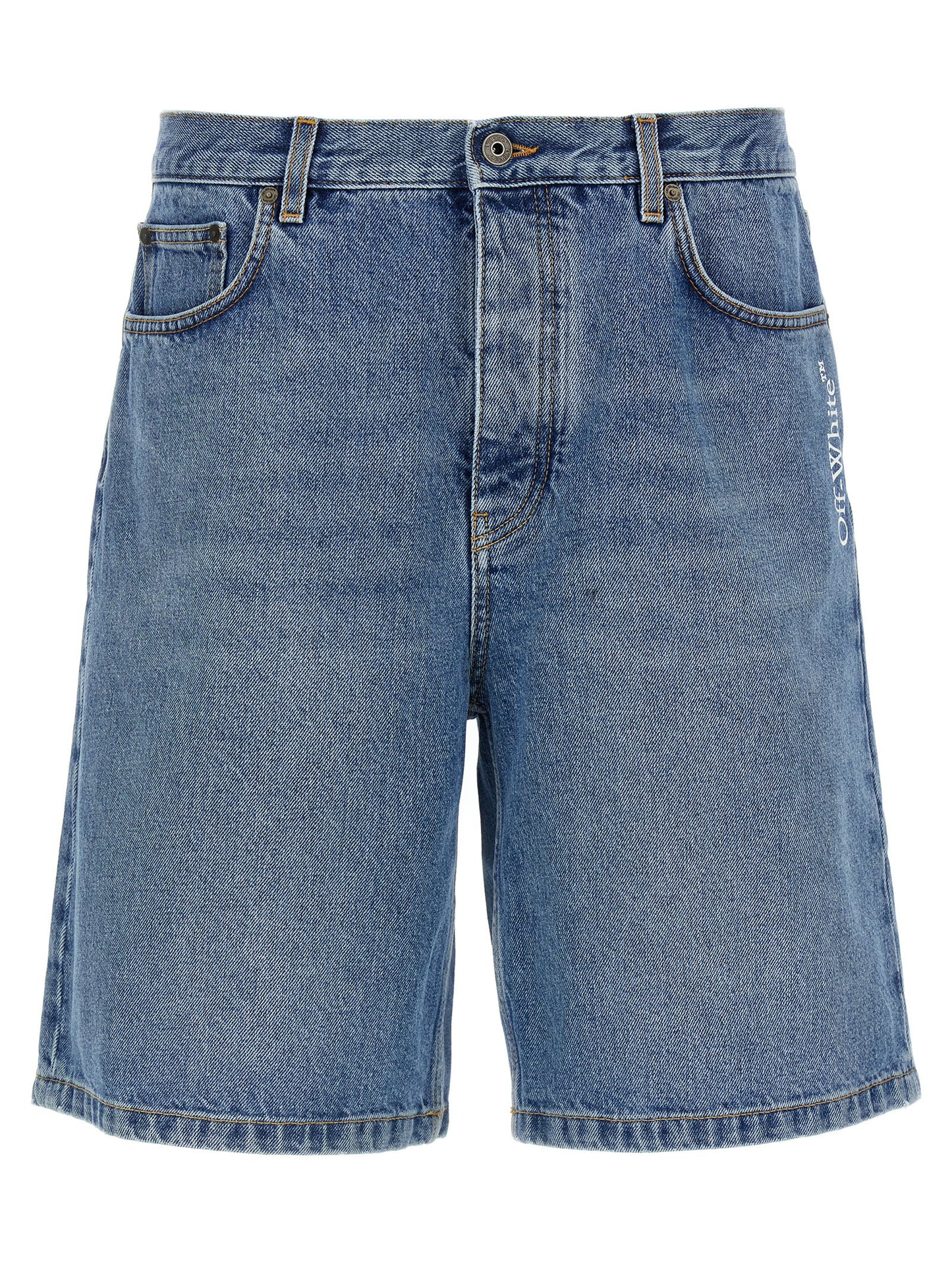 Off-White Men 'Half Arrow' Bermuda Shorts OFF-WHITE