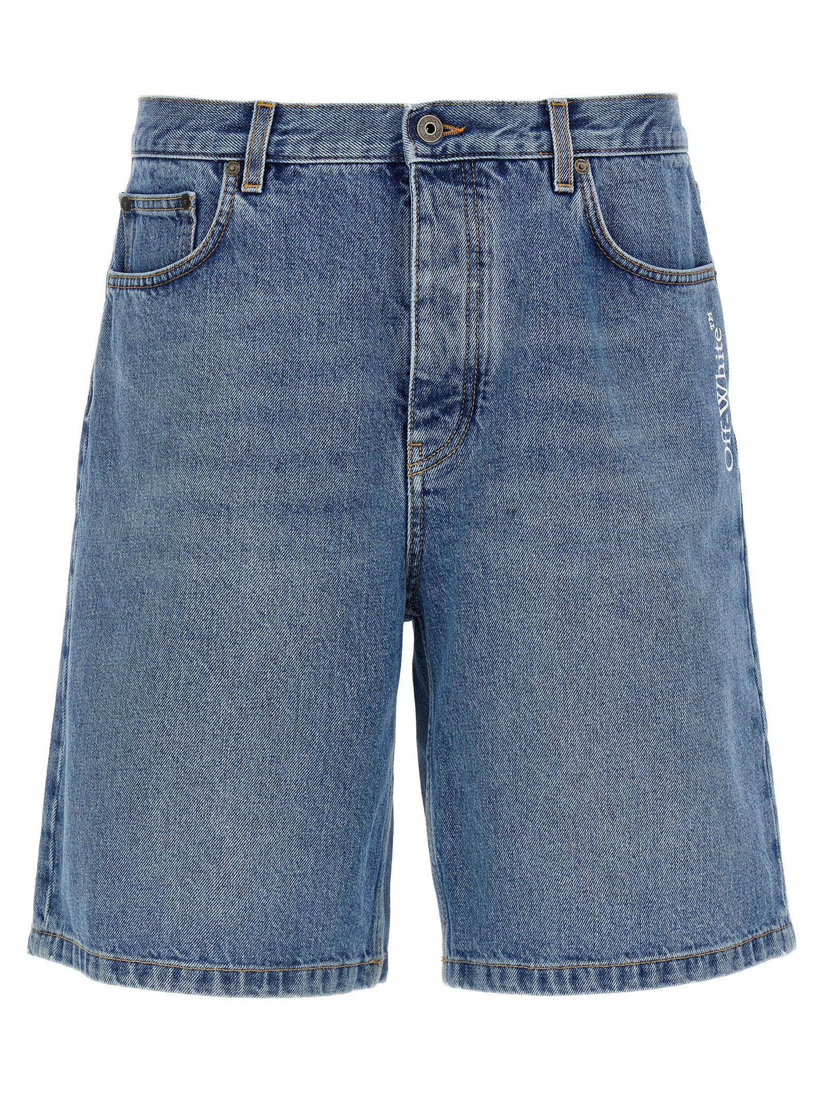 Off-White Men 'Half Arrow' Bermuda Shorts OFF-WHITE