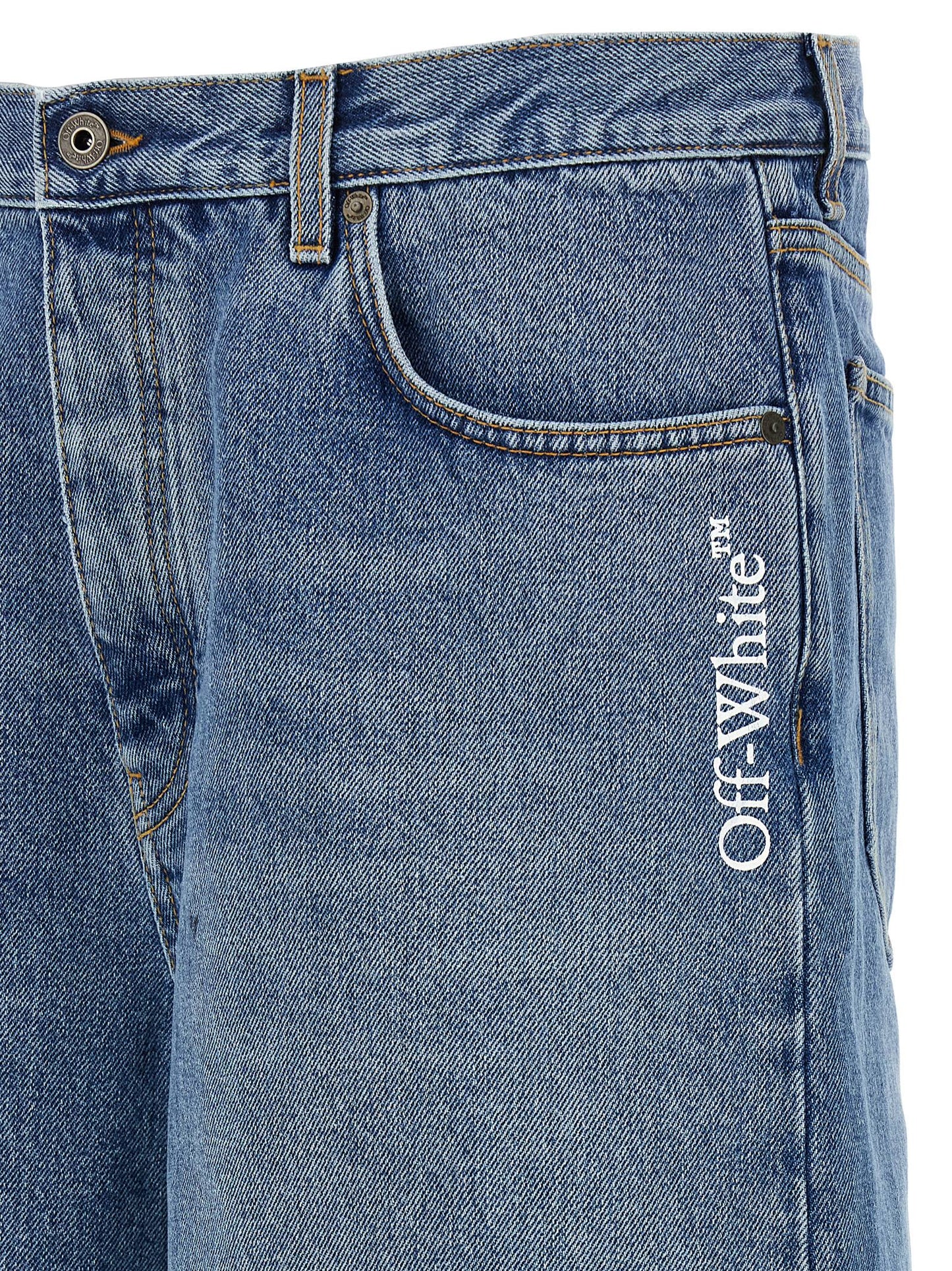 Off-White Men 'Half Arrow' Bermuda Shorts OFF-WHITE
