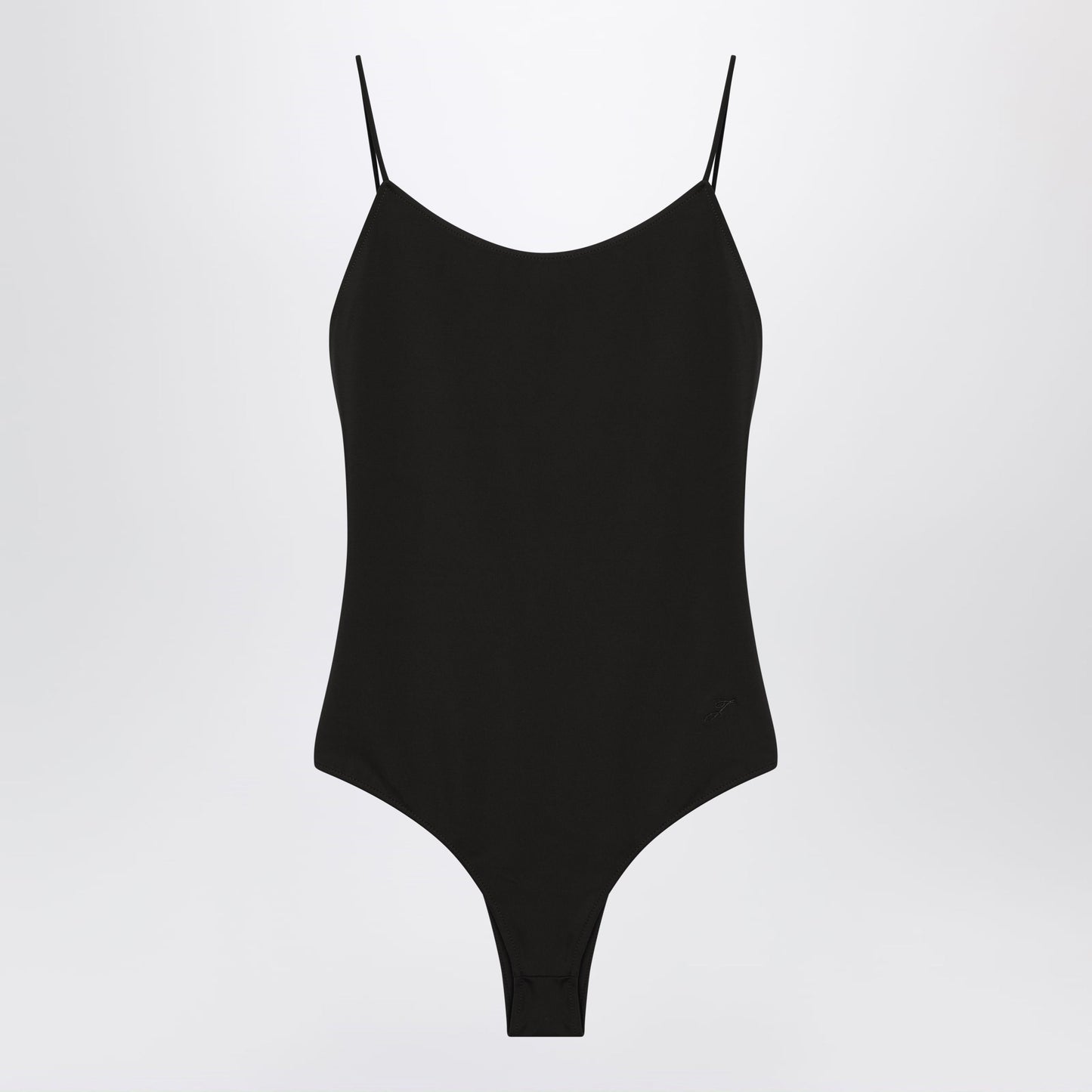 Jacquemus Black Cabana Swimsuit With Ruffles Women JACQUEMUS