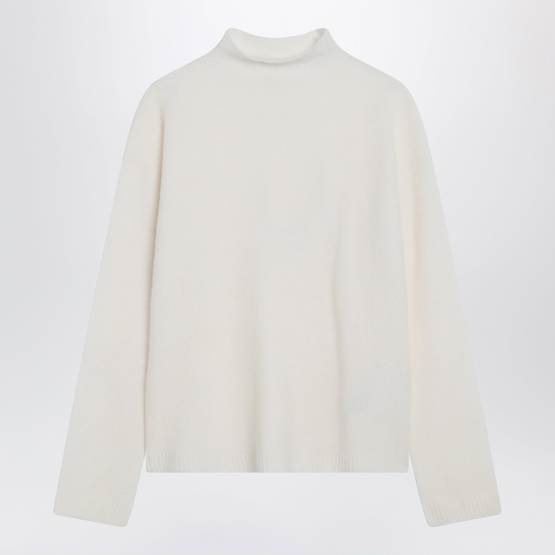 Max Mara Ivory Cashmere-Blend Sweater Women MAX MARA