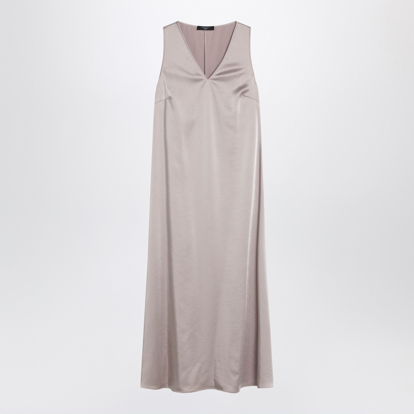 Weekend Max Mara Blush Satin Fluid Dress Women WEEKEND MAX MARA