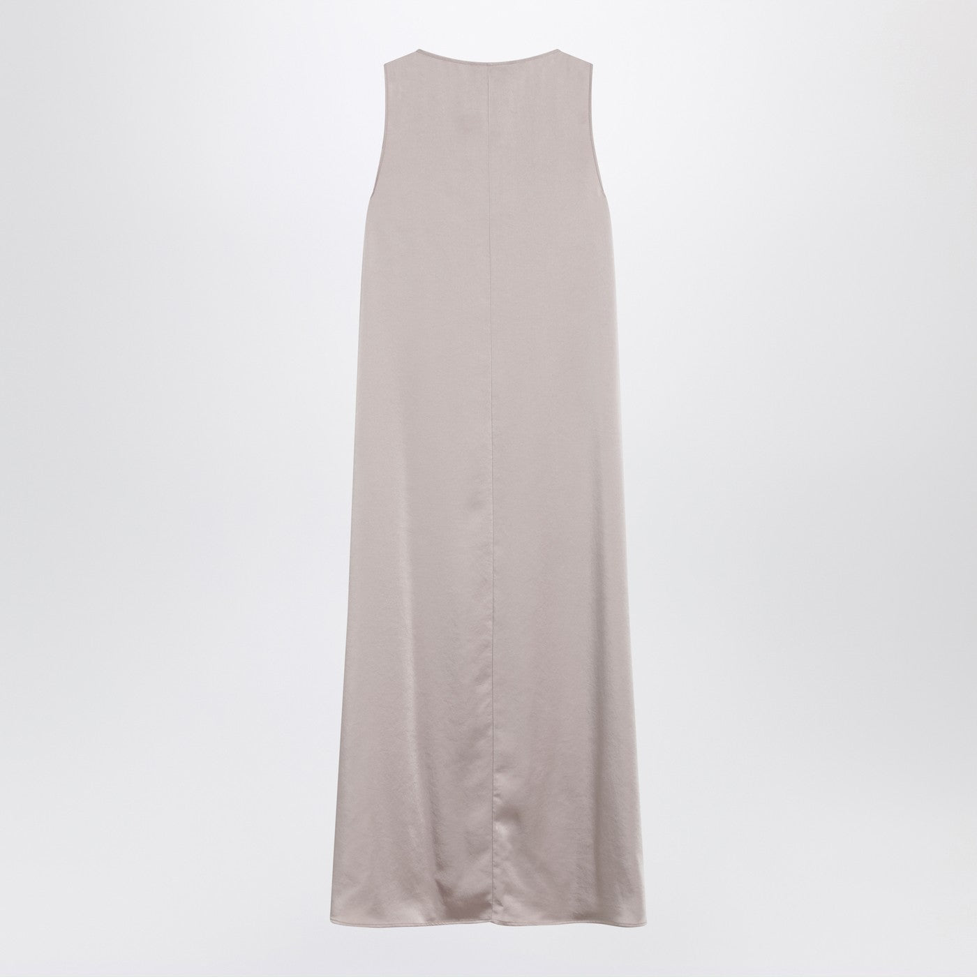 Weekend Max Mara Blush Satin Fluid Dress Women WEEKEND MAX MARA