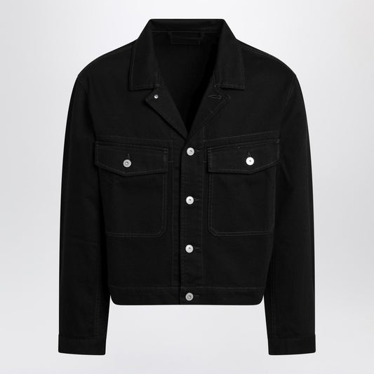 Lemaire Black Denim Jacket Men