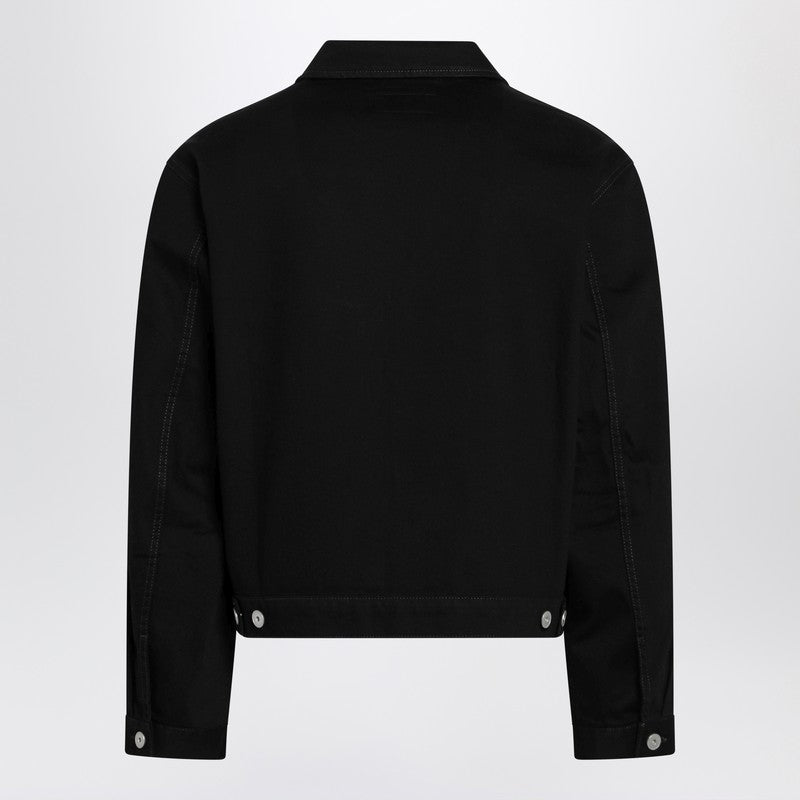 Lemaire Black Denim Jacket Men LEMAIRE