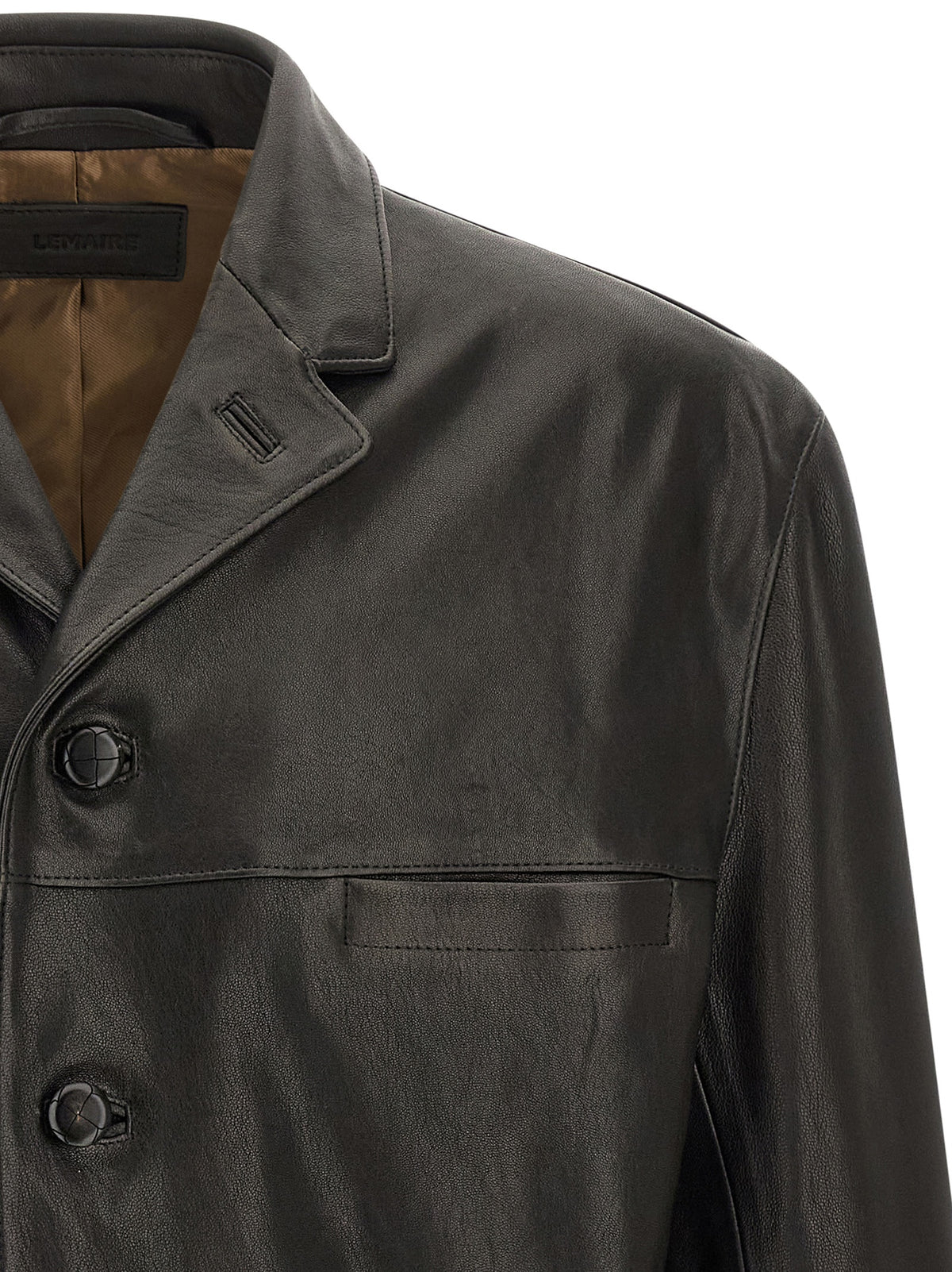 Lemaire Men Leather Jacket LEMAIRE