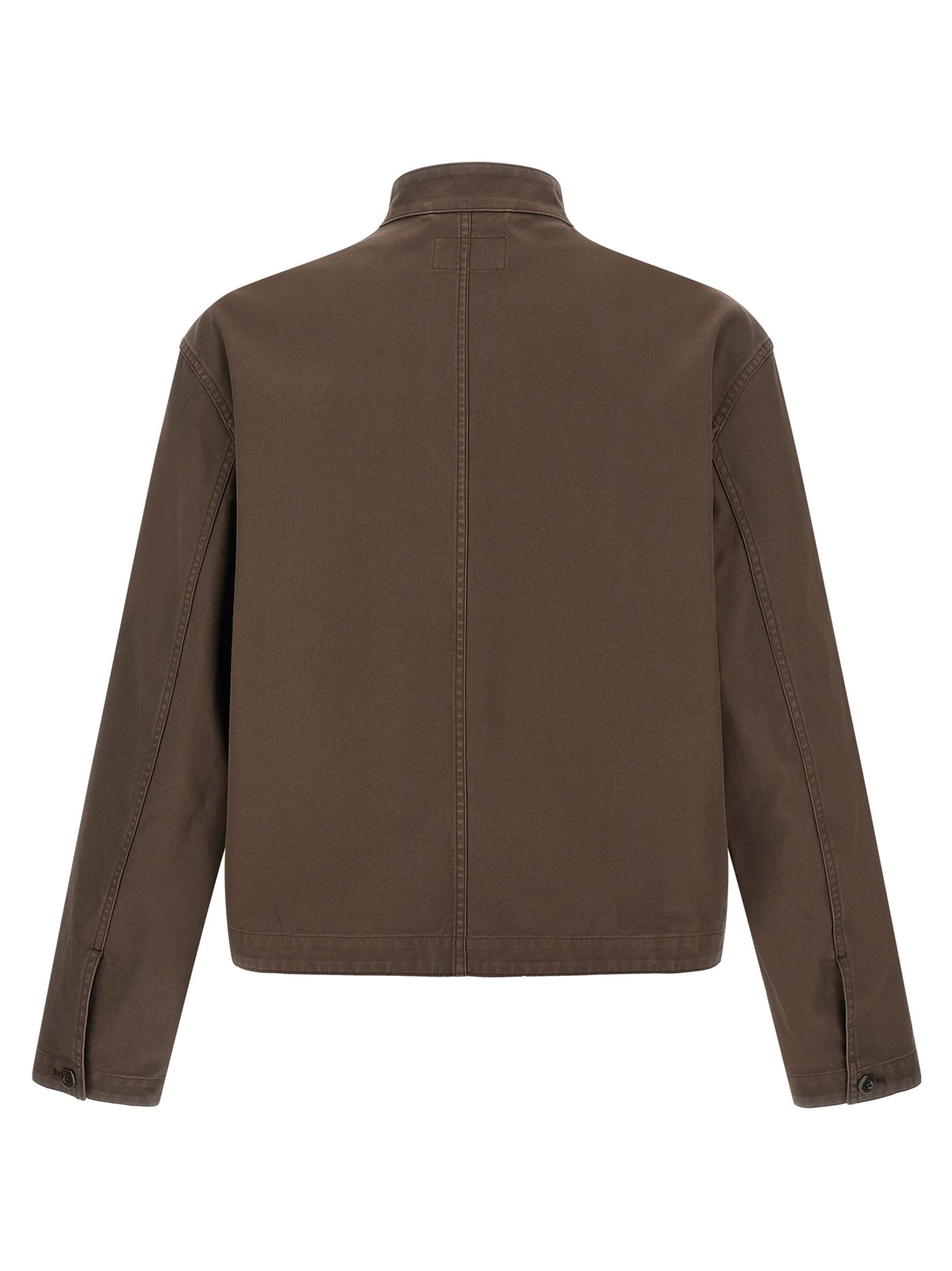 Lemaire Men Brown Korean Collar Jacket LEMAIRE