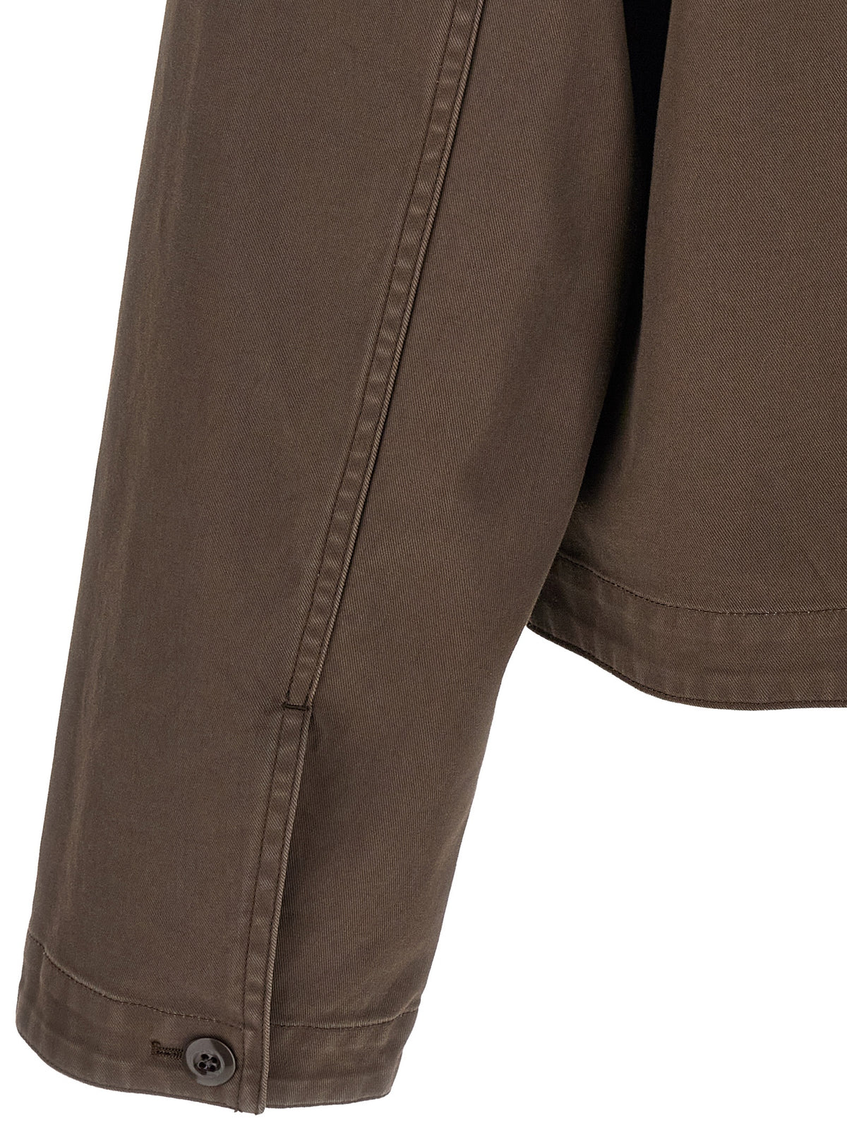 Lemaire Men Brown Korean Collar Jacket LEMAIRE