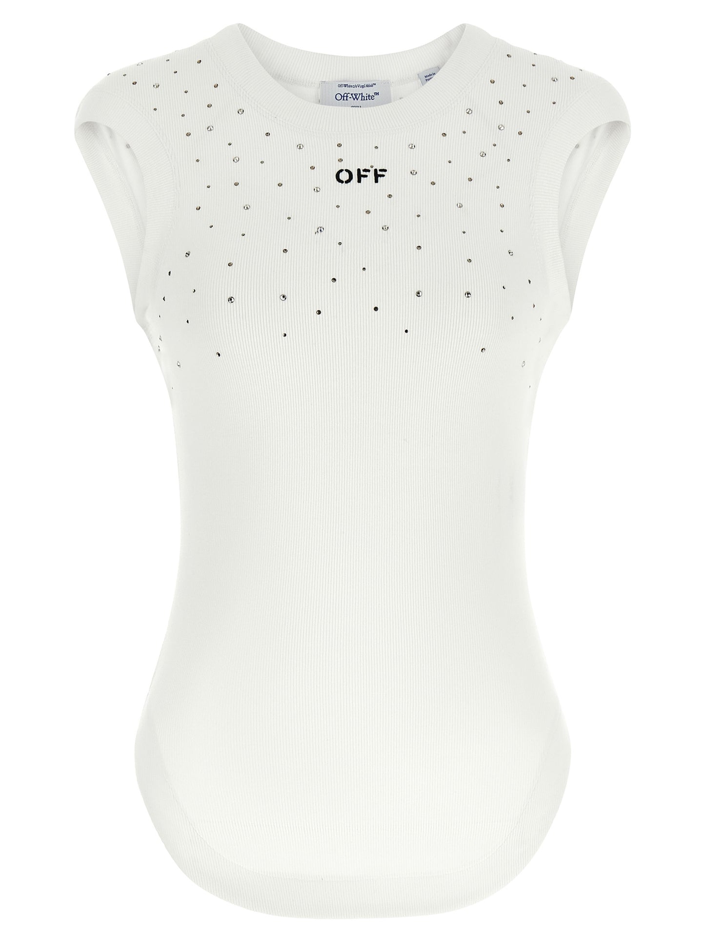 Off-White Women Top Swarowski OFF-WHITE