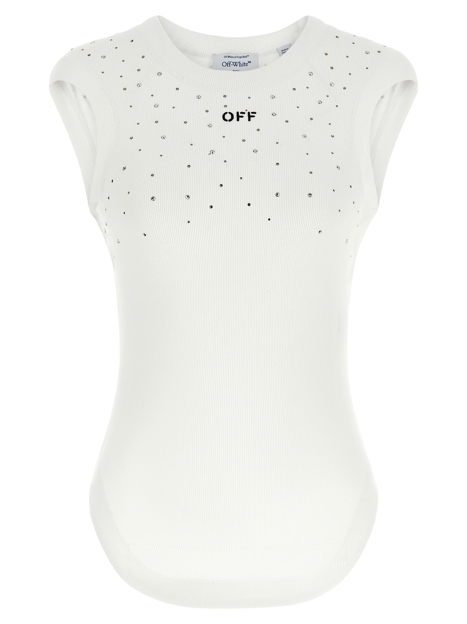 Off-White Women Top Swarowski OFF-WHITE