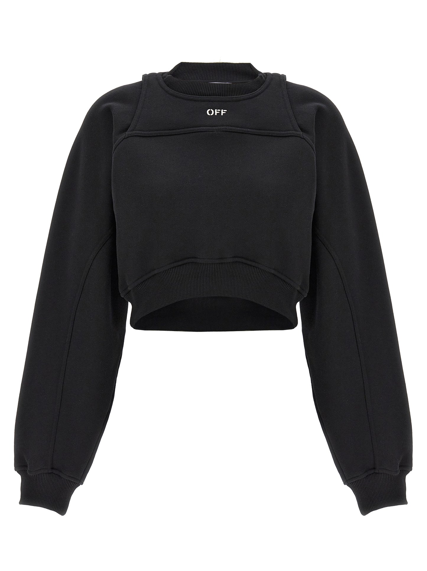 Off-White Women Cropped Sweatshirt OFF-WHITE