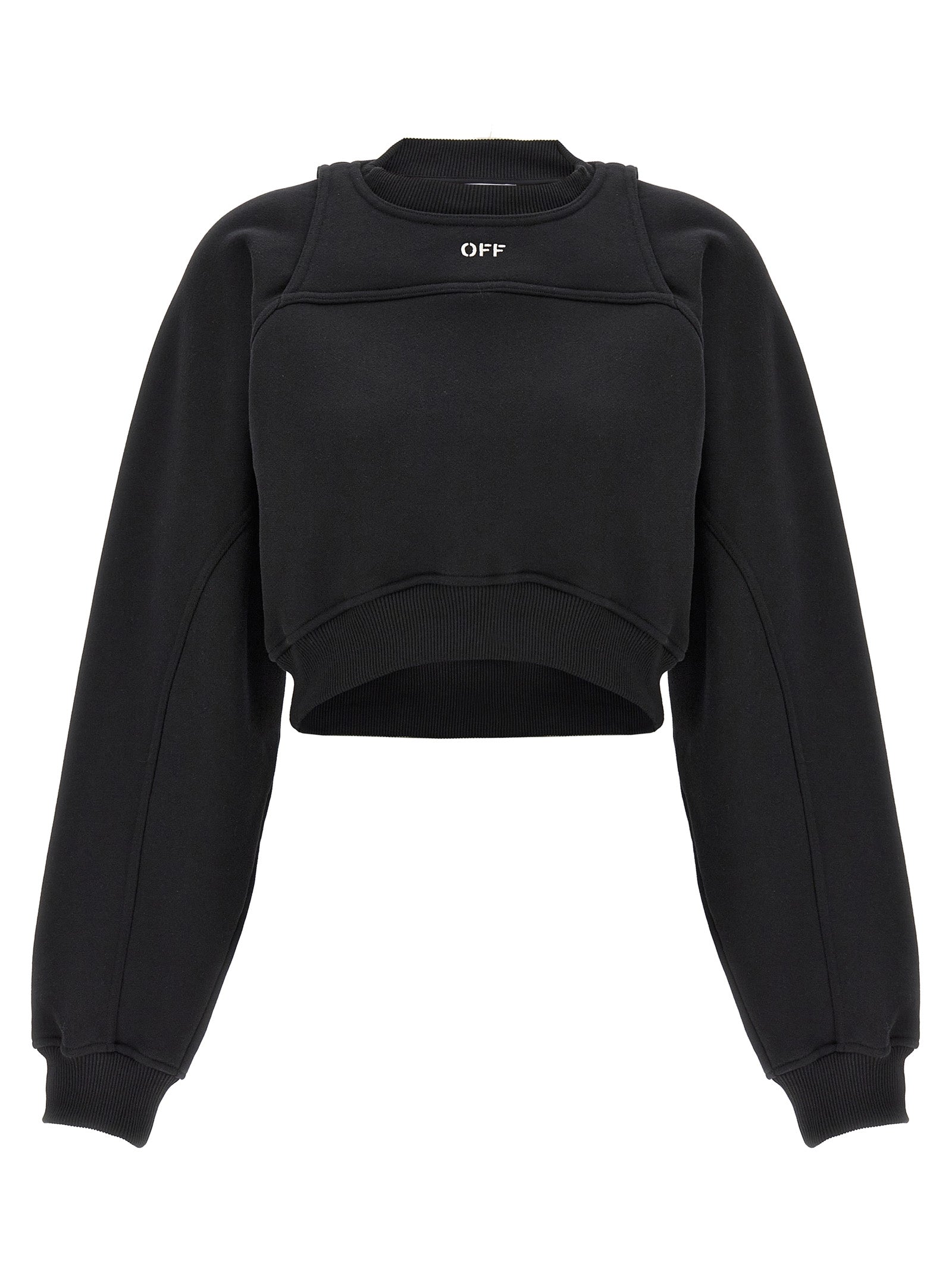 Off-White Women Cropped Sweatshirt OFF-WHITE