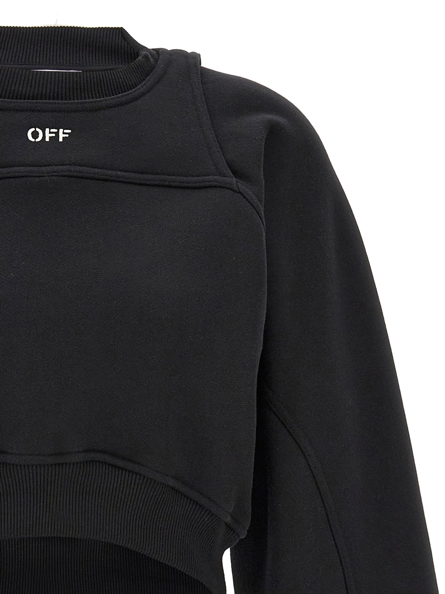 Off-White Women Cropped Sweatshirt OFF-WHITE