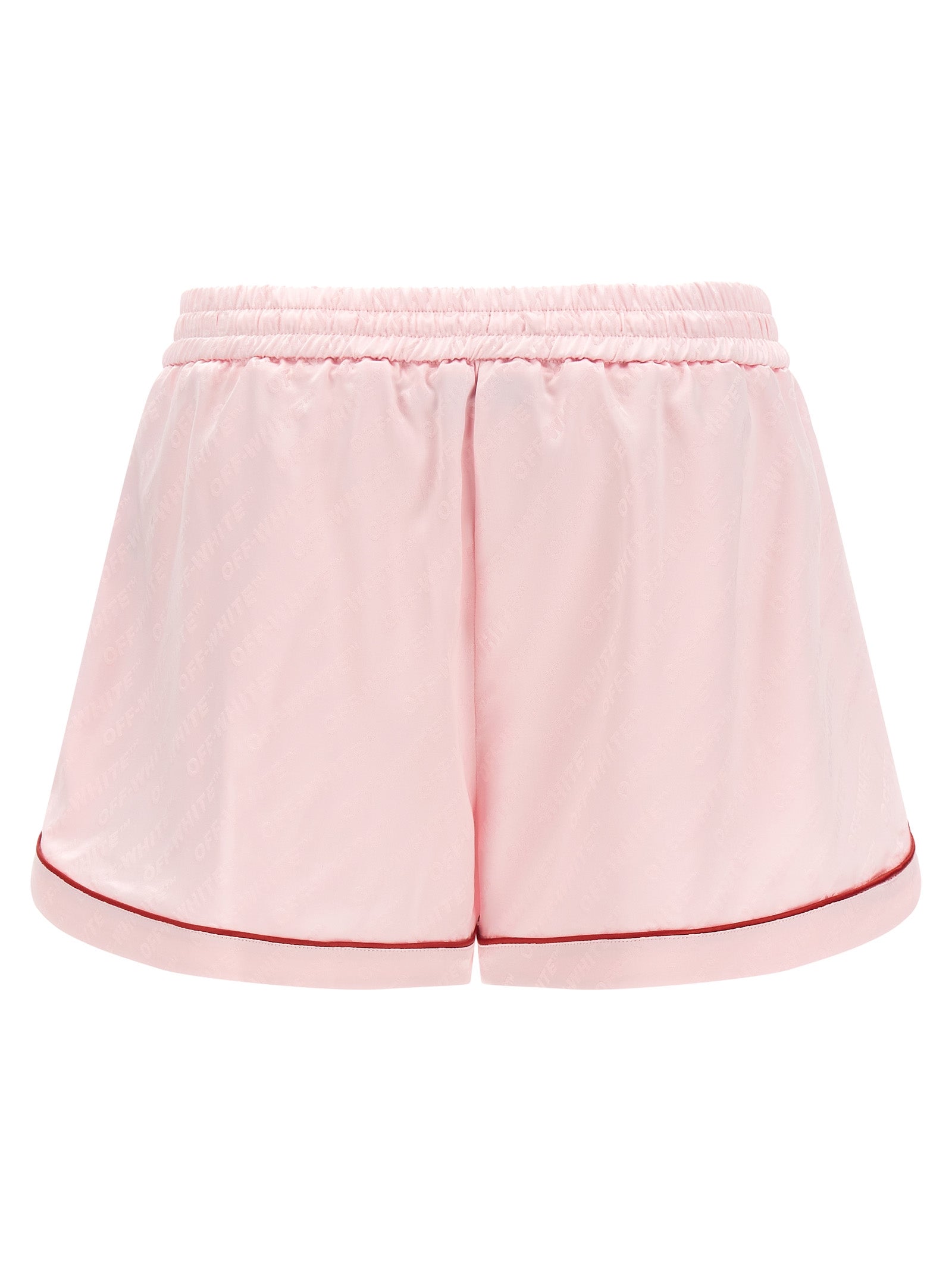 Off-White Women 'Jacquard Satin Pajama' Shorts OFF-WHITE