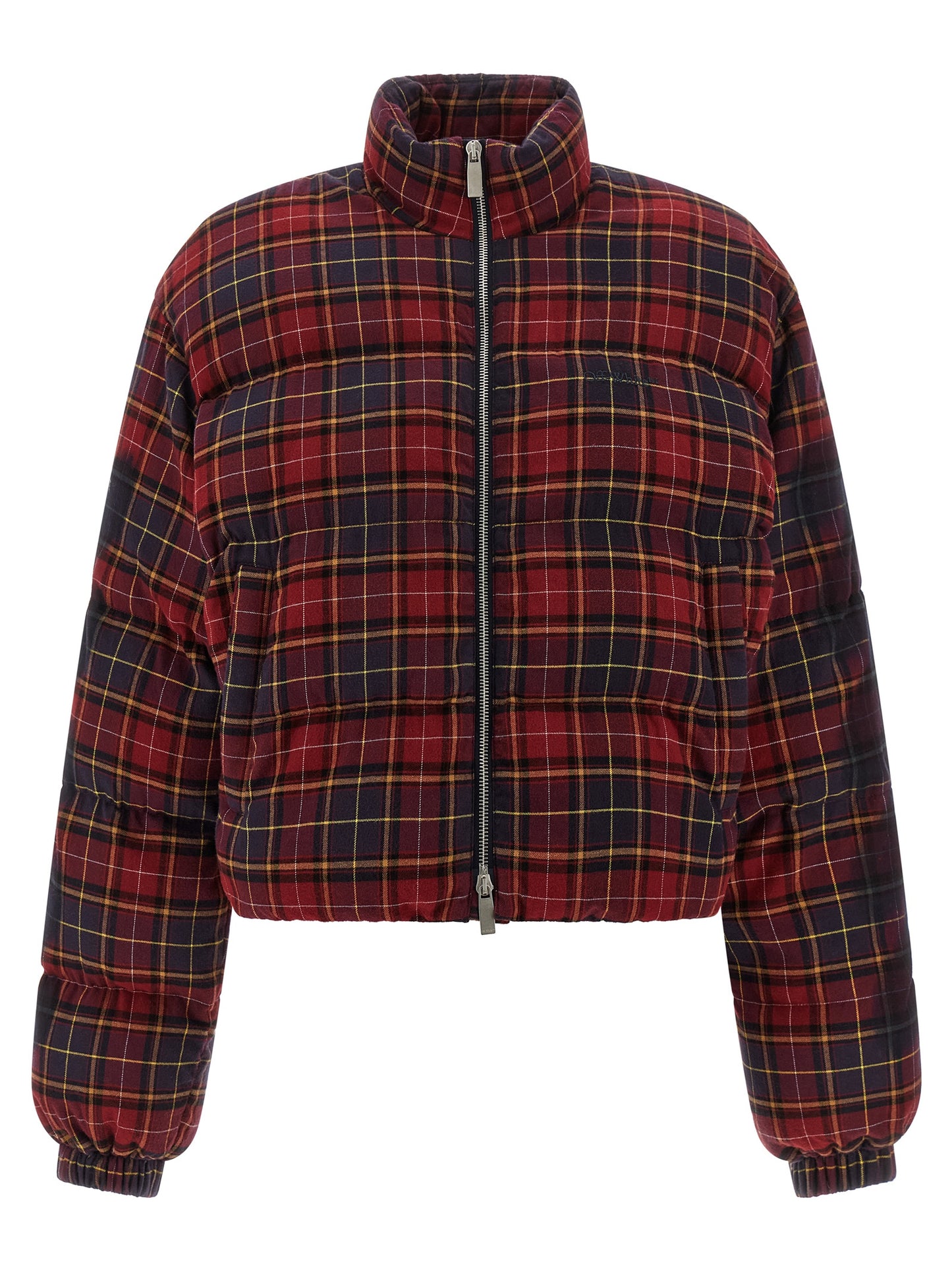 Off-White Women 'Check Flan Arrow Spray' Down Jacket OFF-WHITE