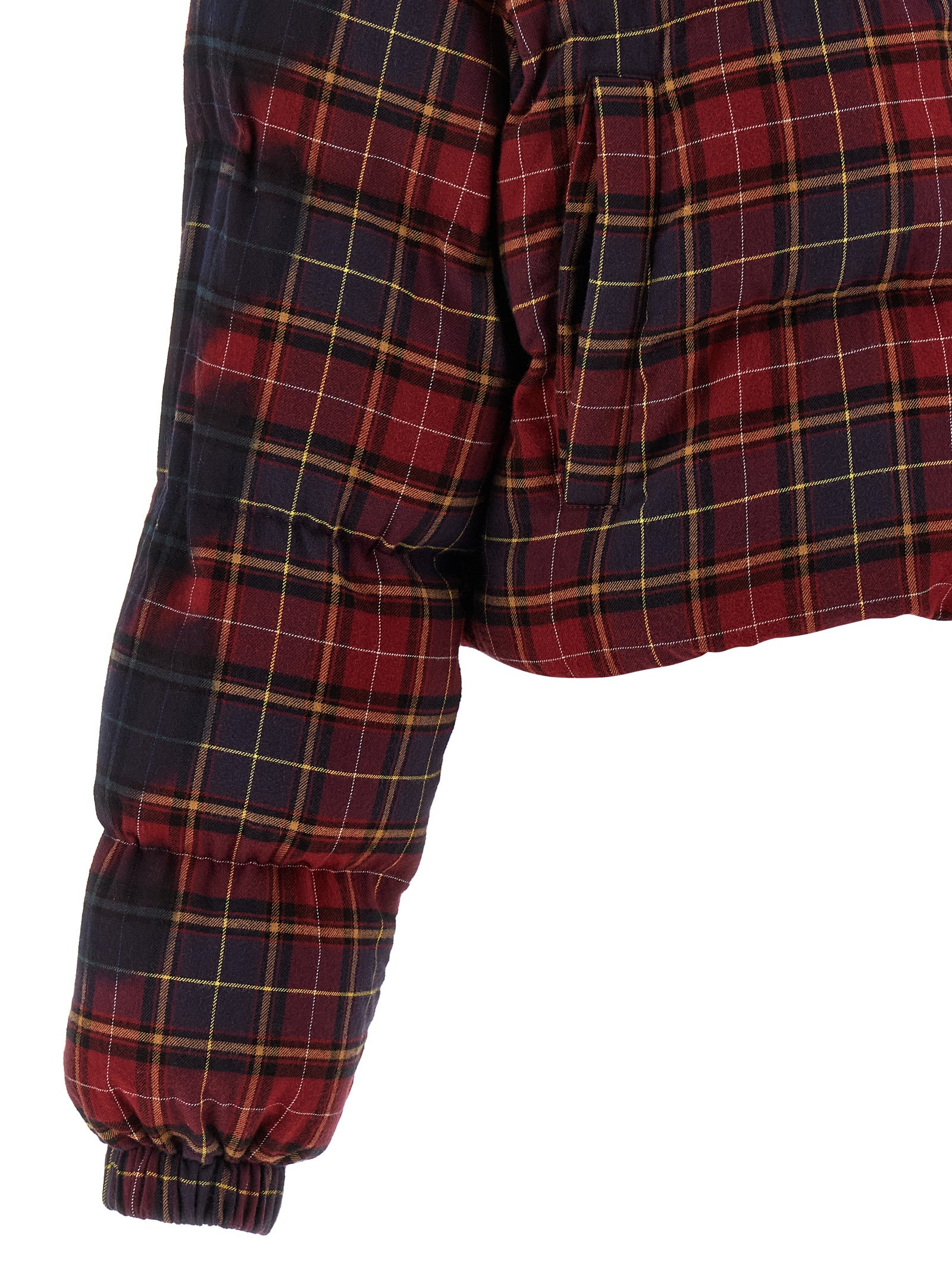 Off-White Women 'Check Flan Arrow Spray' Down Jacket OFF-WHITE