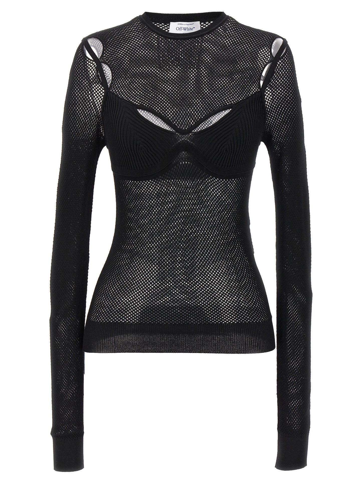 Off-White Women 'Net Arrow Bralette' Top OFF-WHITE
