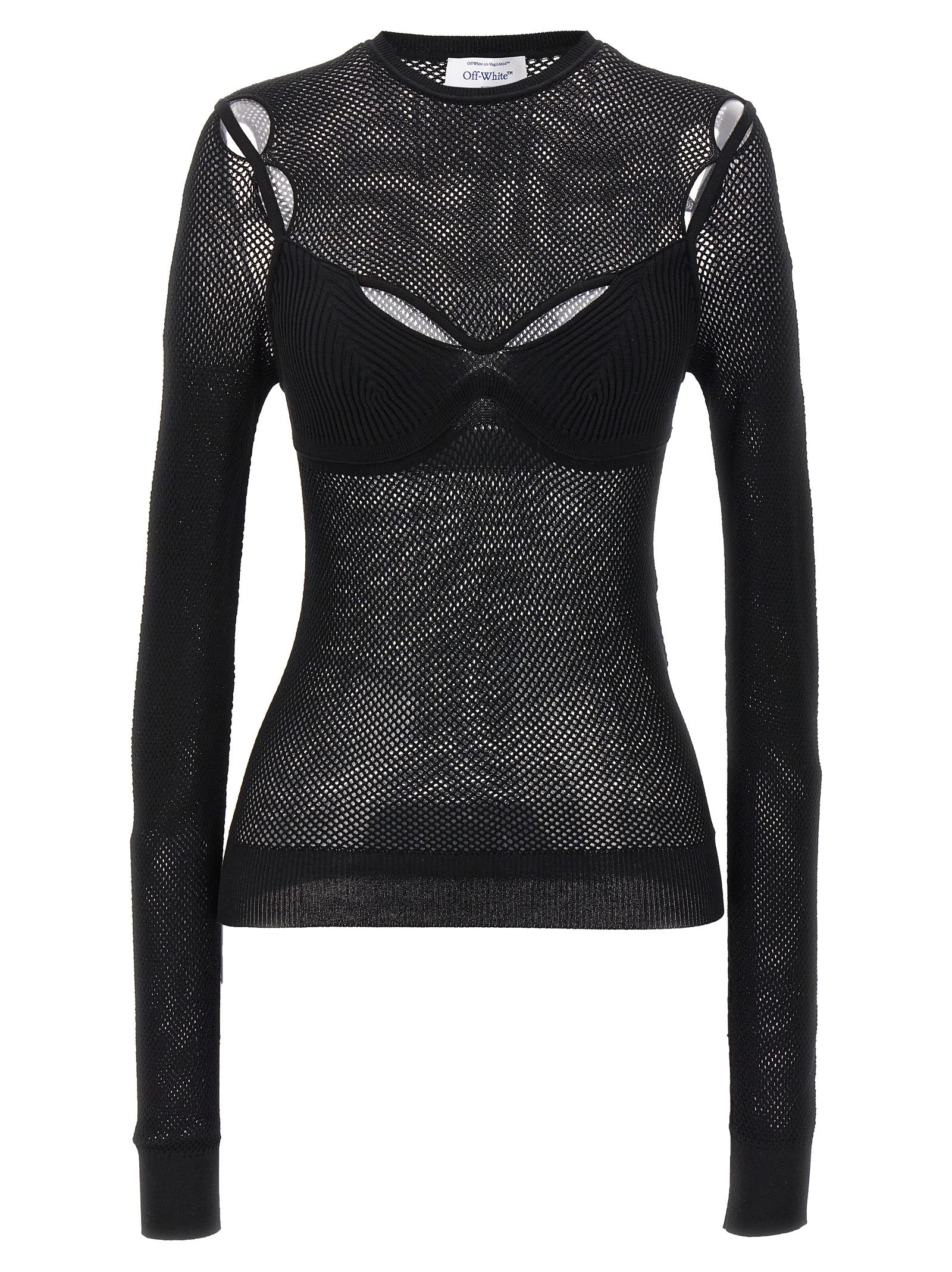 Off-White Women 'Net Arrow Bralette' Top OFF-WHITE