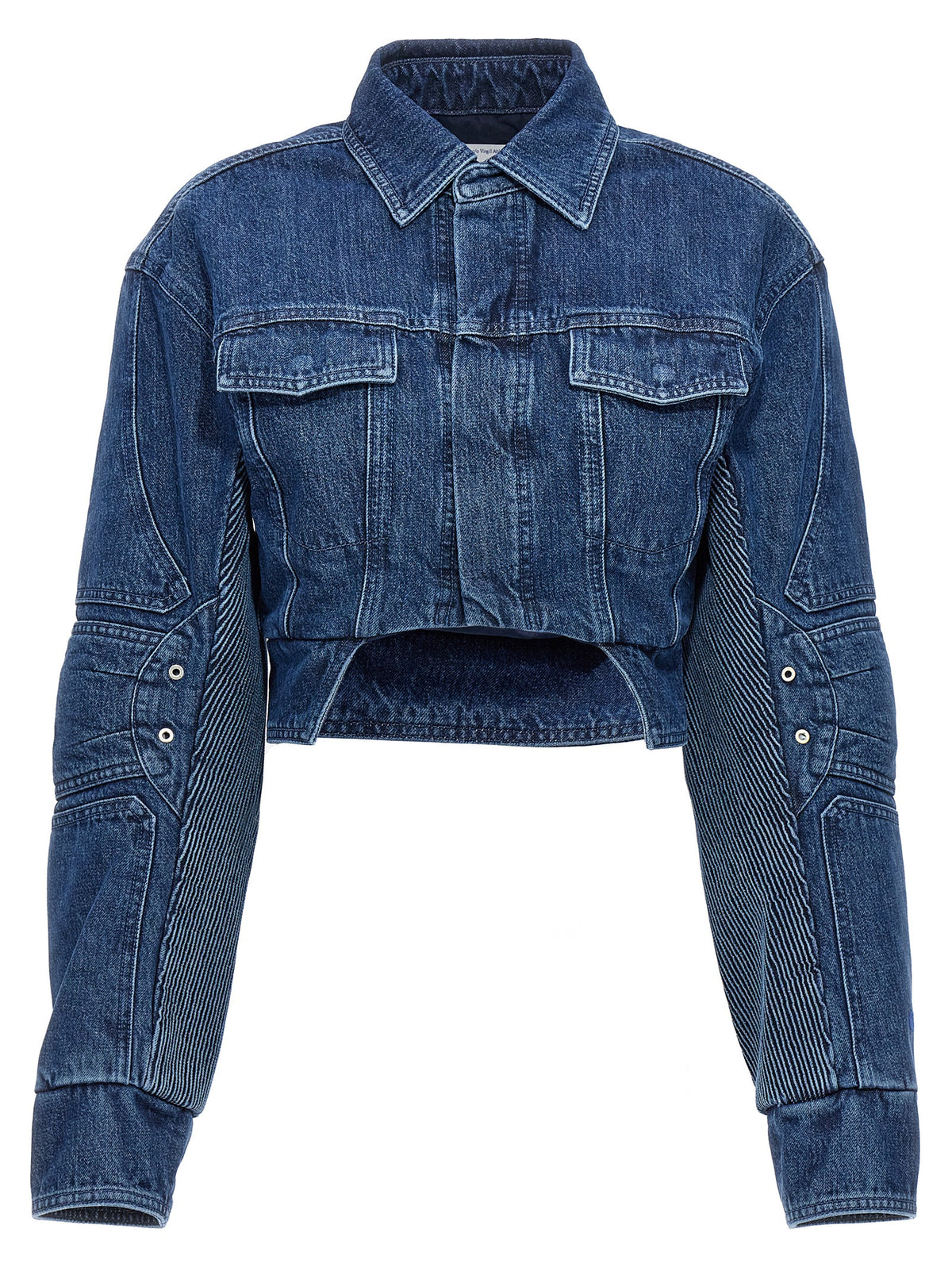 Off-White Women 'Motorcycle' Denim Jacket OFF-WHITE