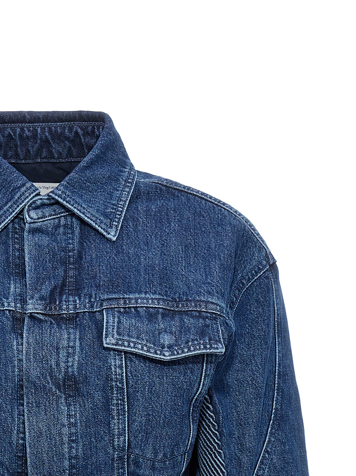 Off-White Women 'Motorcycle' Denim Jacket OFF-WHITE