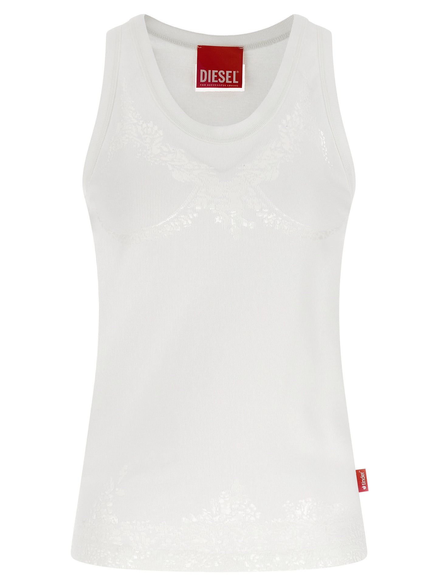 Diesel Women Diesel X Tinder 'Pr-T-Anki-Lace-R' Tank Top DIESEL