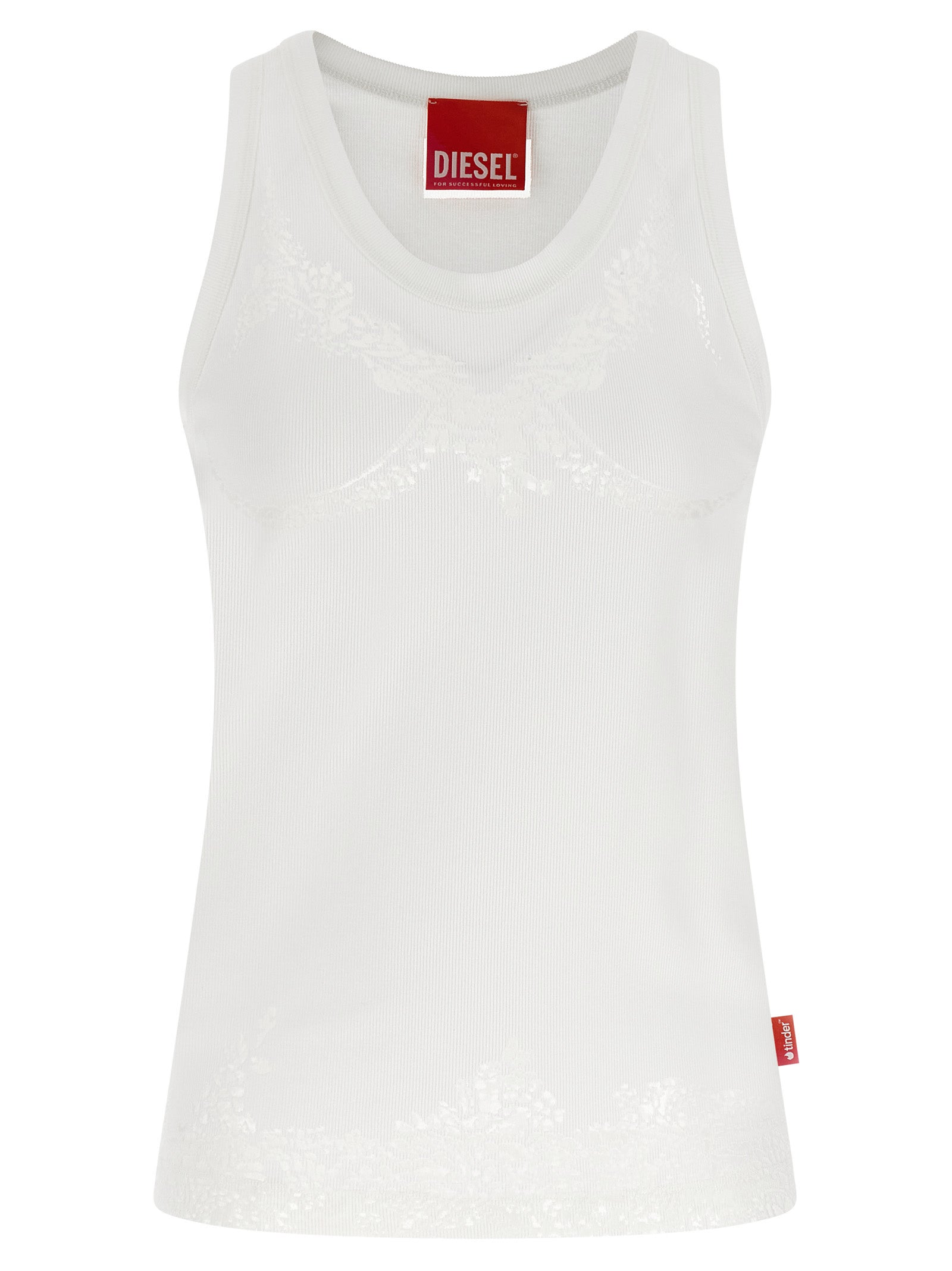 Diesel Women Diesel X Tinder 'Pr-T-Anki-Lace-R' Tank Top DIESEL