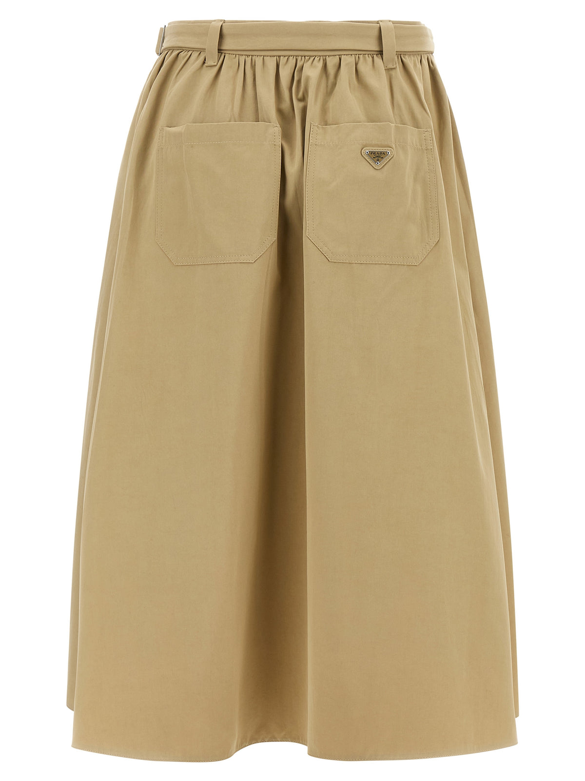 Prada Women Panama Old Cotton Skirt PRADA
