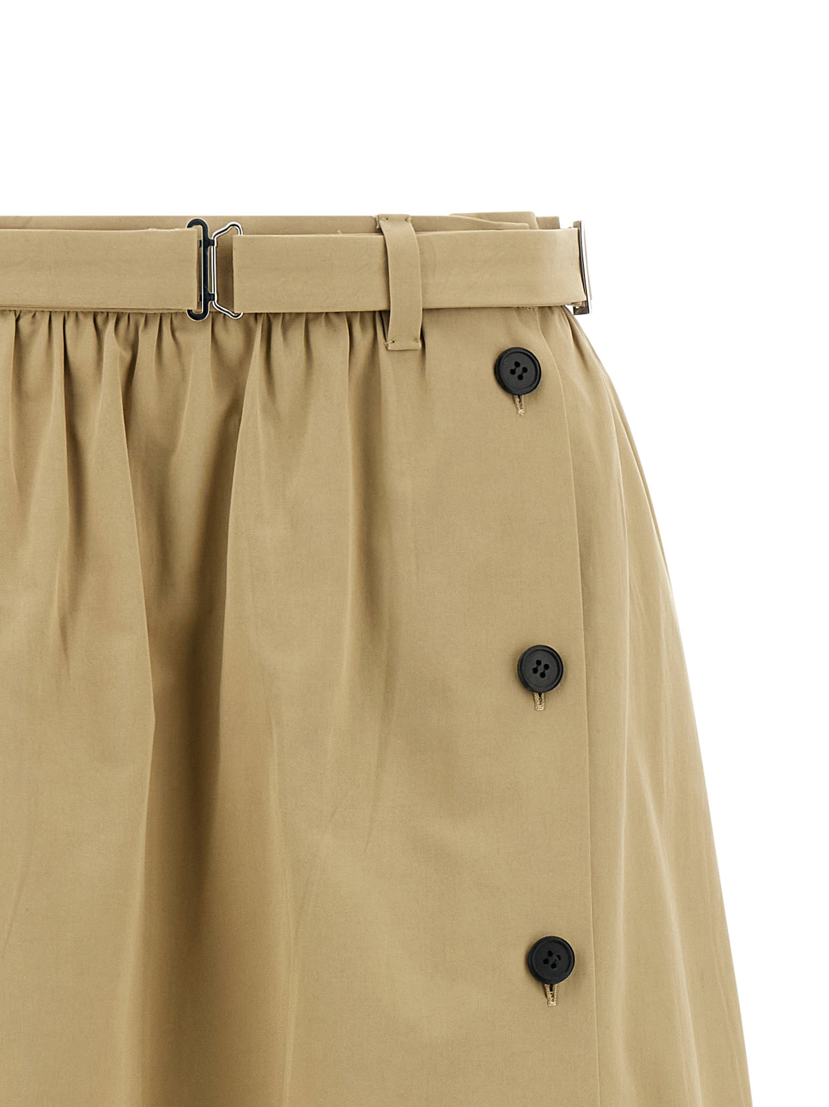 Prada Women Panama Old Cotton Skirt PRADA