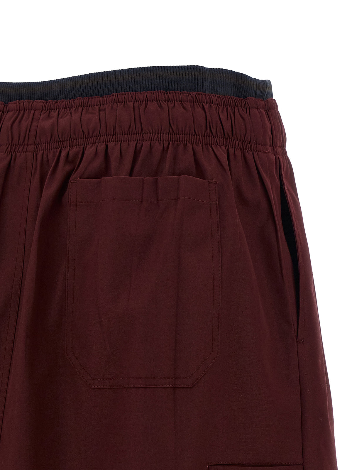 Prada Women Double Layer Elastic Skirt PRADA