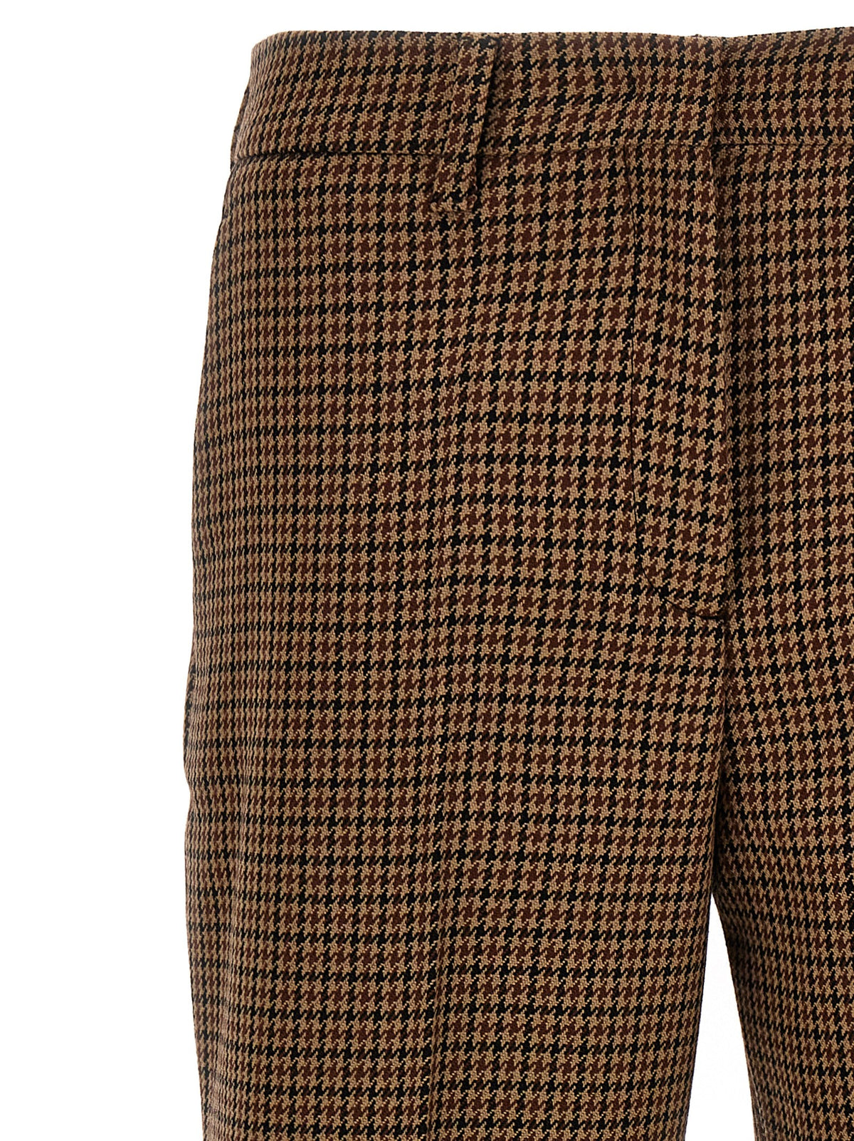Prada Women Houndstooth Pants PRADA