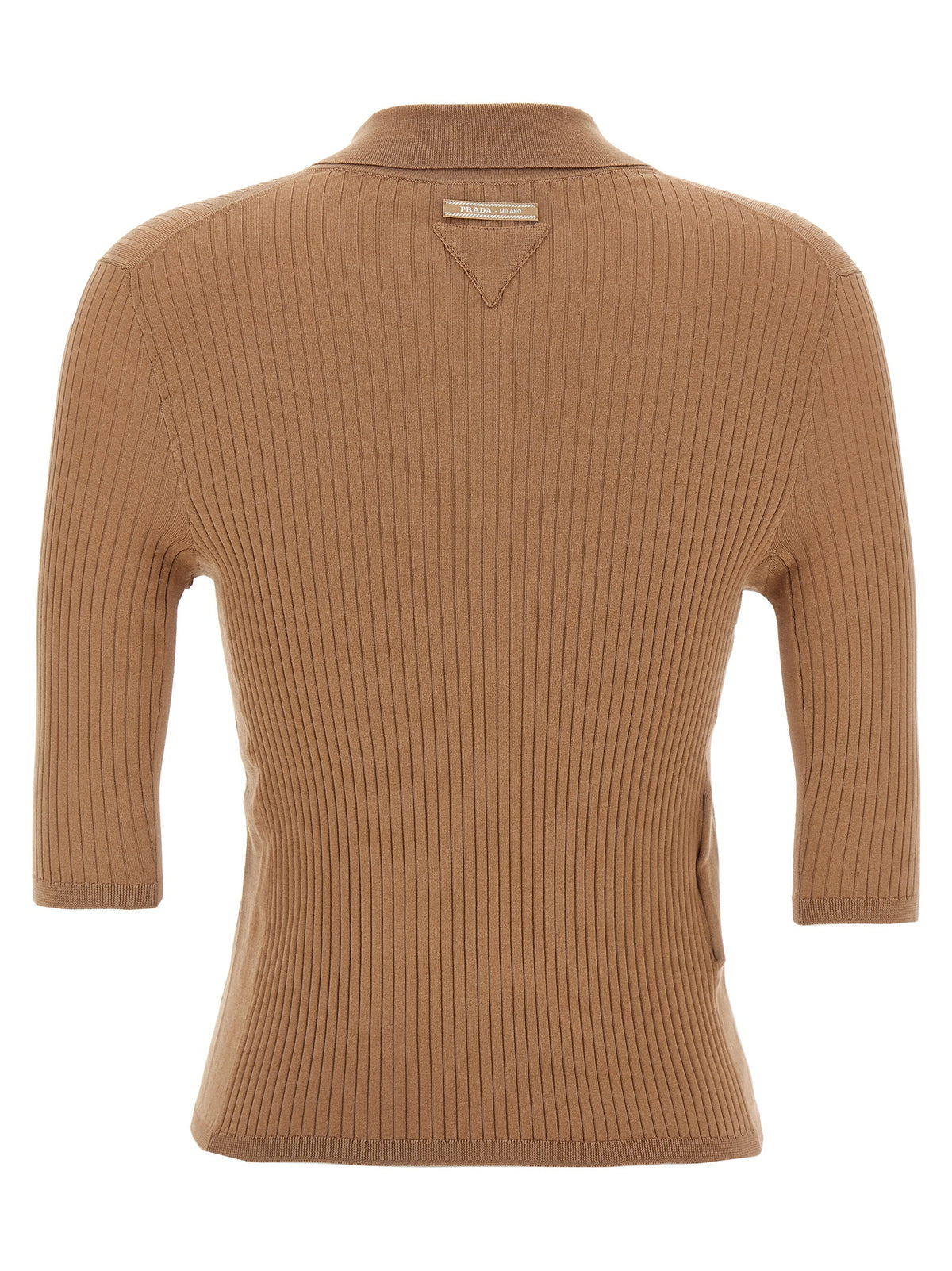 Prada Women Knitted Polo Shirt PRADA
