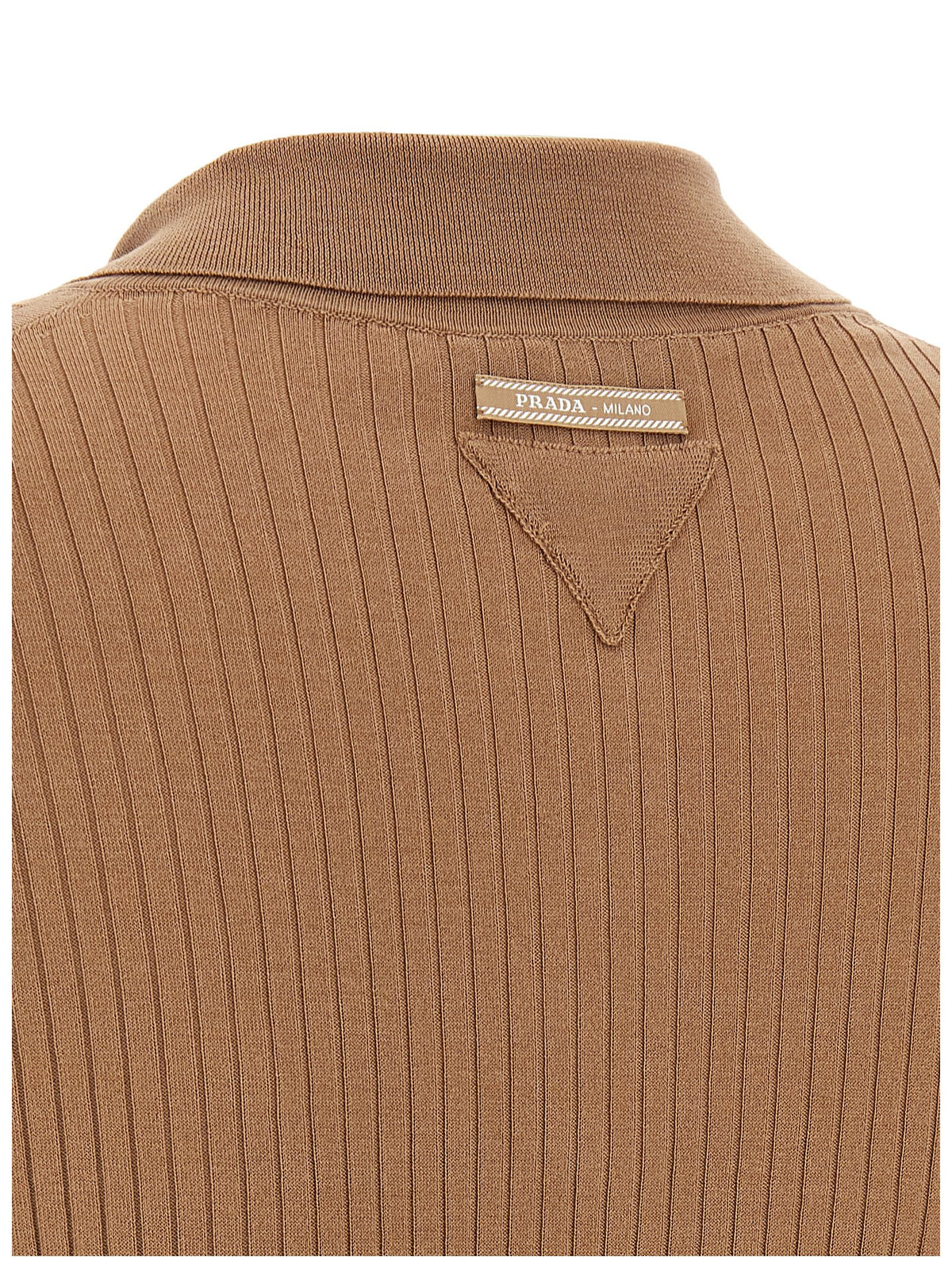 Prada Women Knitted Polo Shirt PRADA