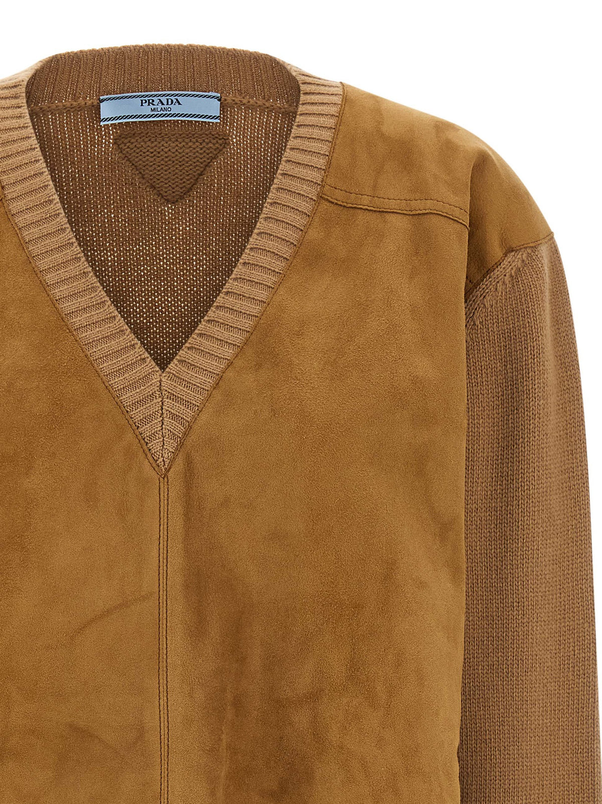 Prada Women Suede Sweater PRADA