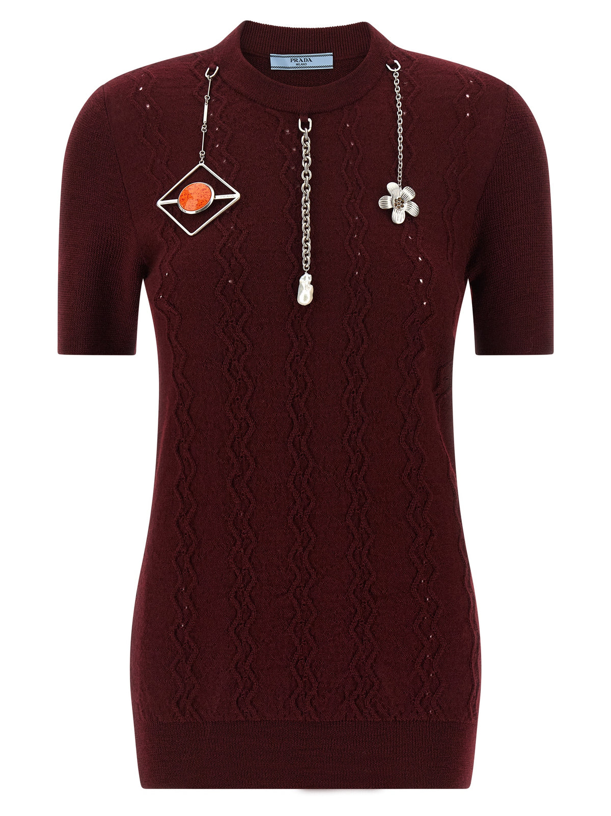 Prada Women Charms Sweater PRADA