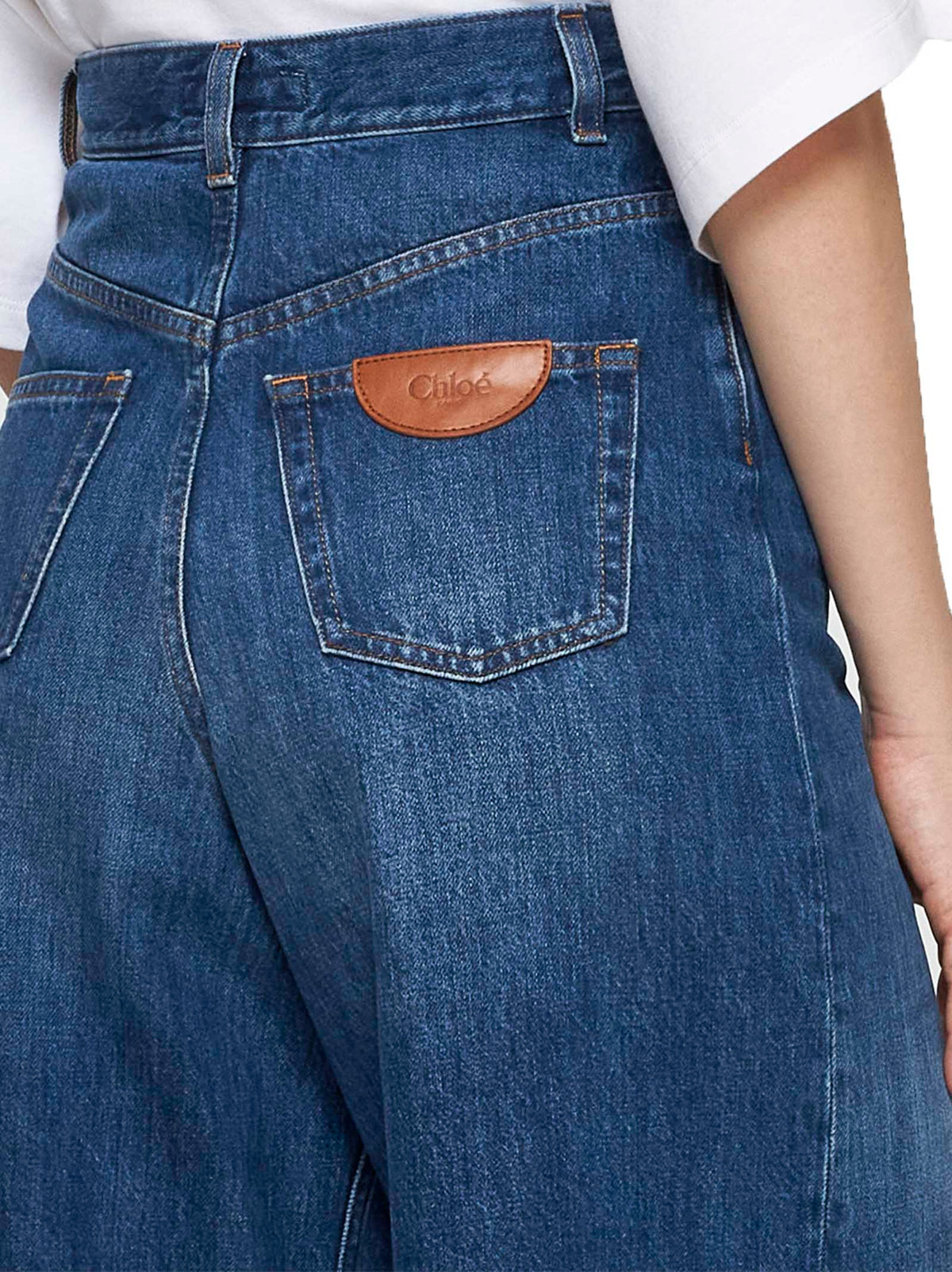 Chloé Women Wide-Leg Denim Jeans CHLOE