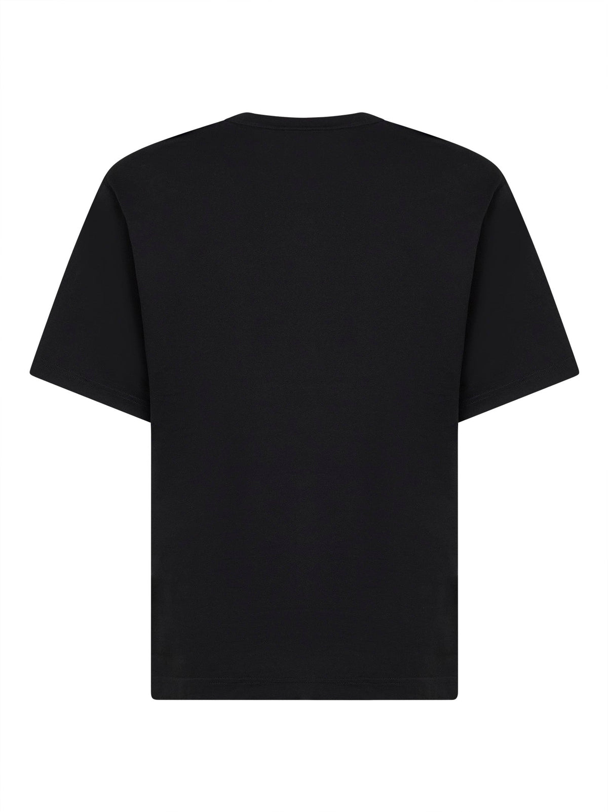 Dolce & Gabbana Men Black Jersey Logo T-Shirt DOLCE & GABBANA