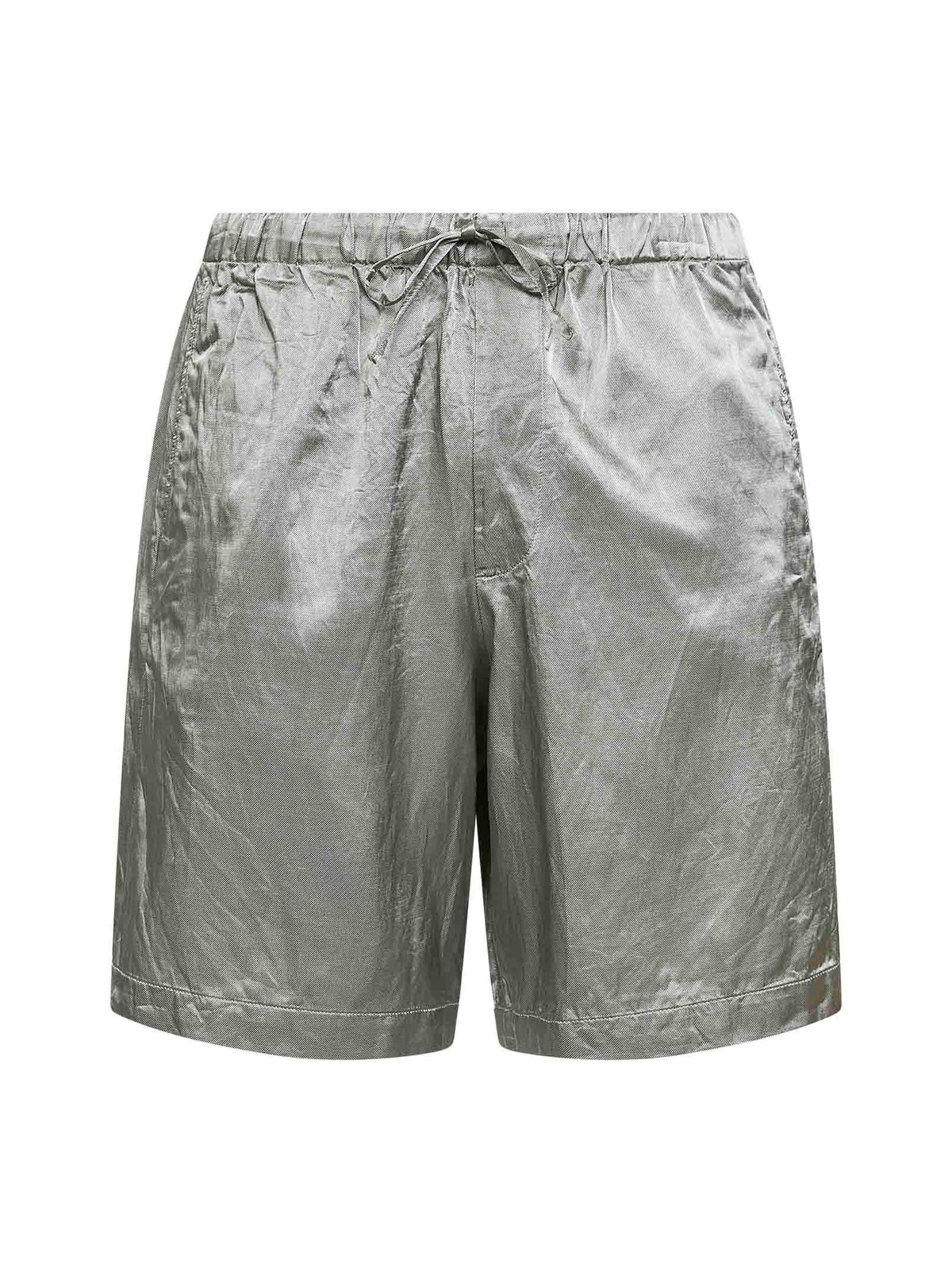Dries Van Noten Men Mint Green Viscose And Cotton Shorts DRIES VAN NOTEN