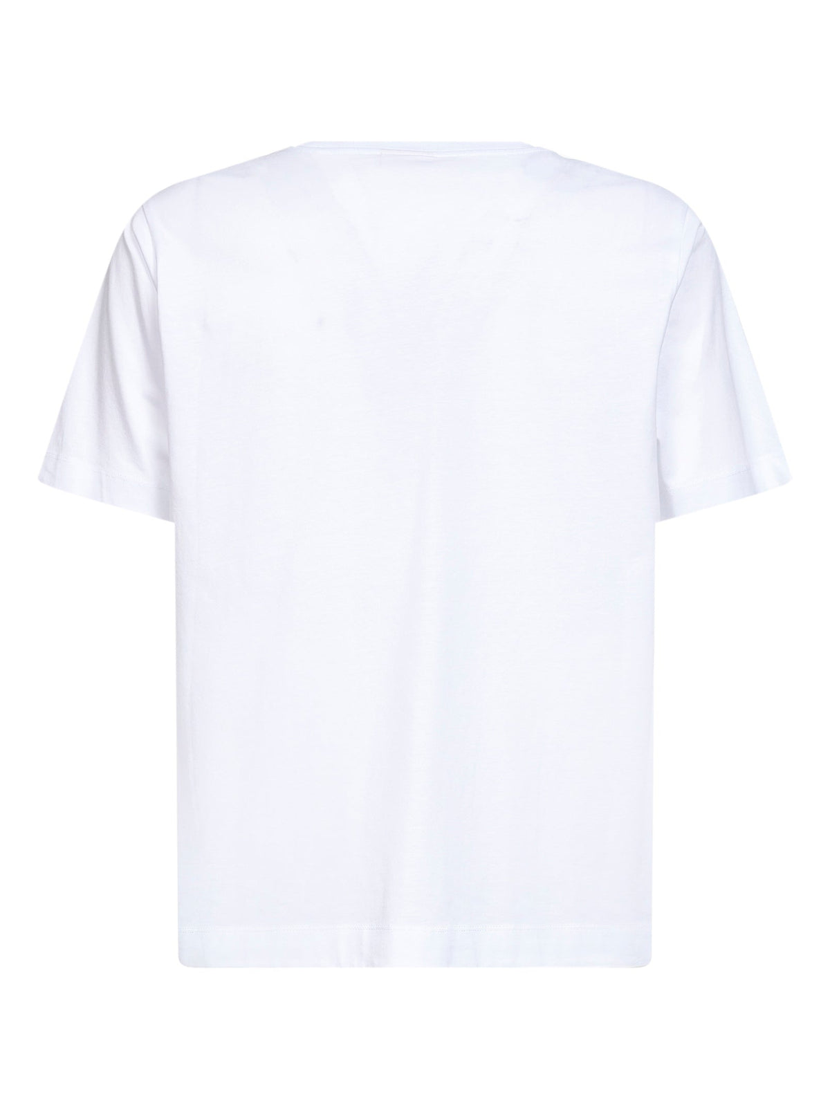 Dries Van Noten Men White Jersey Regular-Fit Crewneck T-Shirt DRIES VAN NOTEN