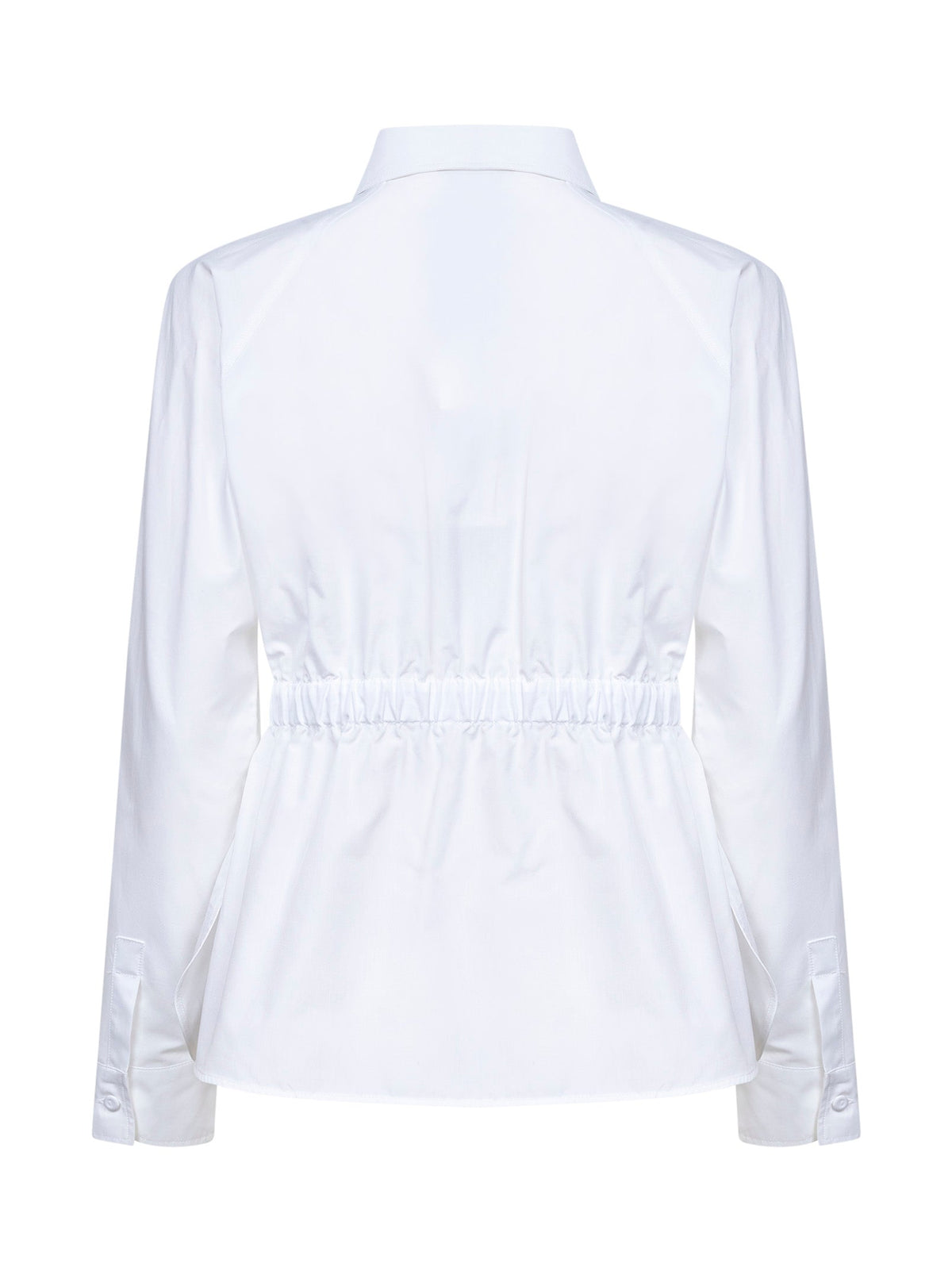Max Mara Women White Cotton Poplin Mxmtazzina Shirt MAX MARA