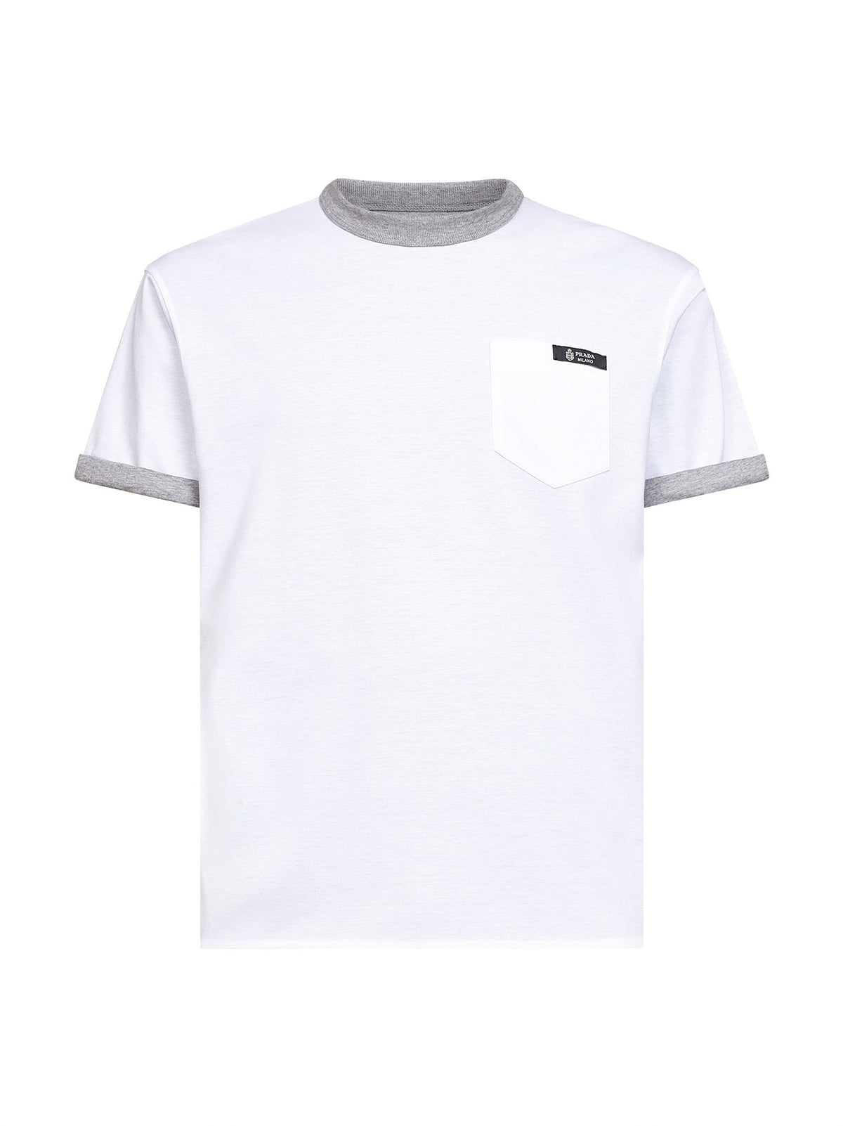 Prada Abbigliamento Men Reversible Cotton T-Shirt PRADA