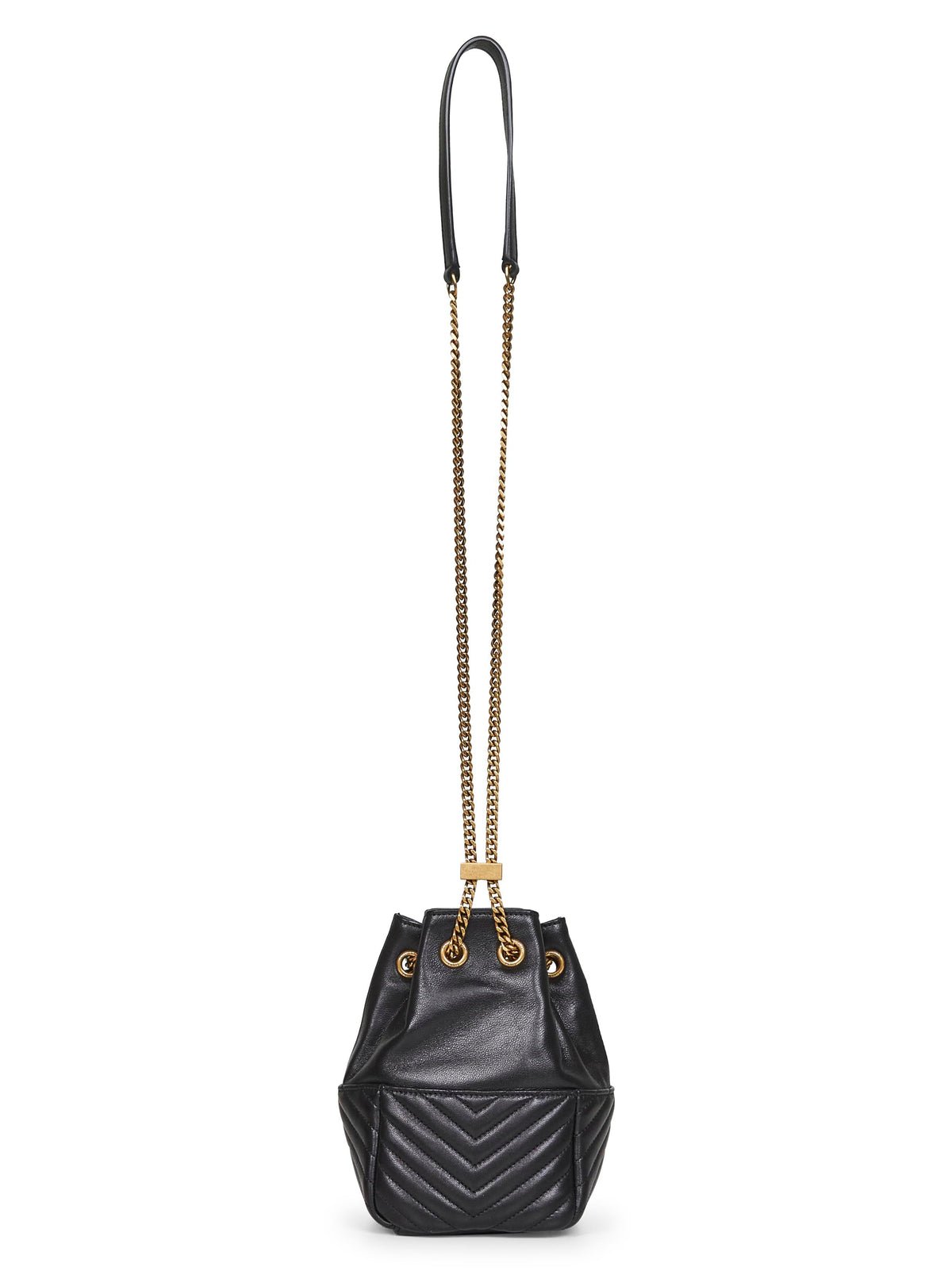 Saint Laurent Women Mini Joe Bucket Bag Saint Laurent SAINT LAURENT